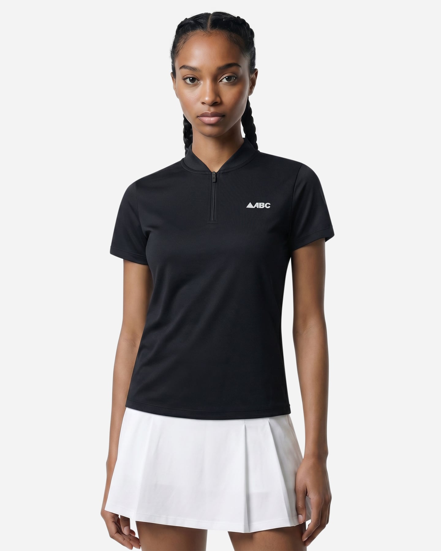 Polo tennis ABC TENNIS ESSENTIAL W - Nero - 2 | Cisalfa Sport