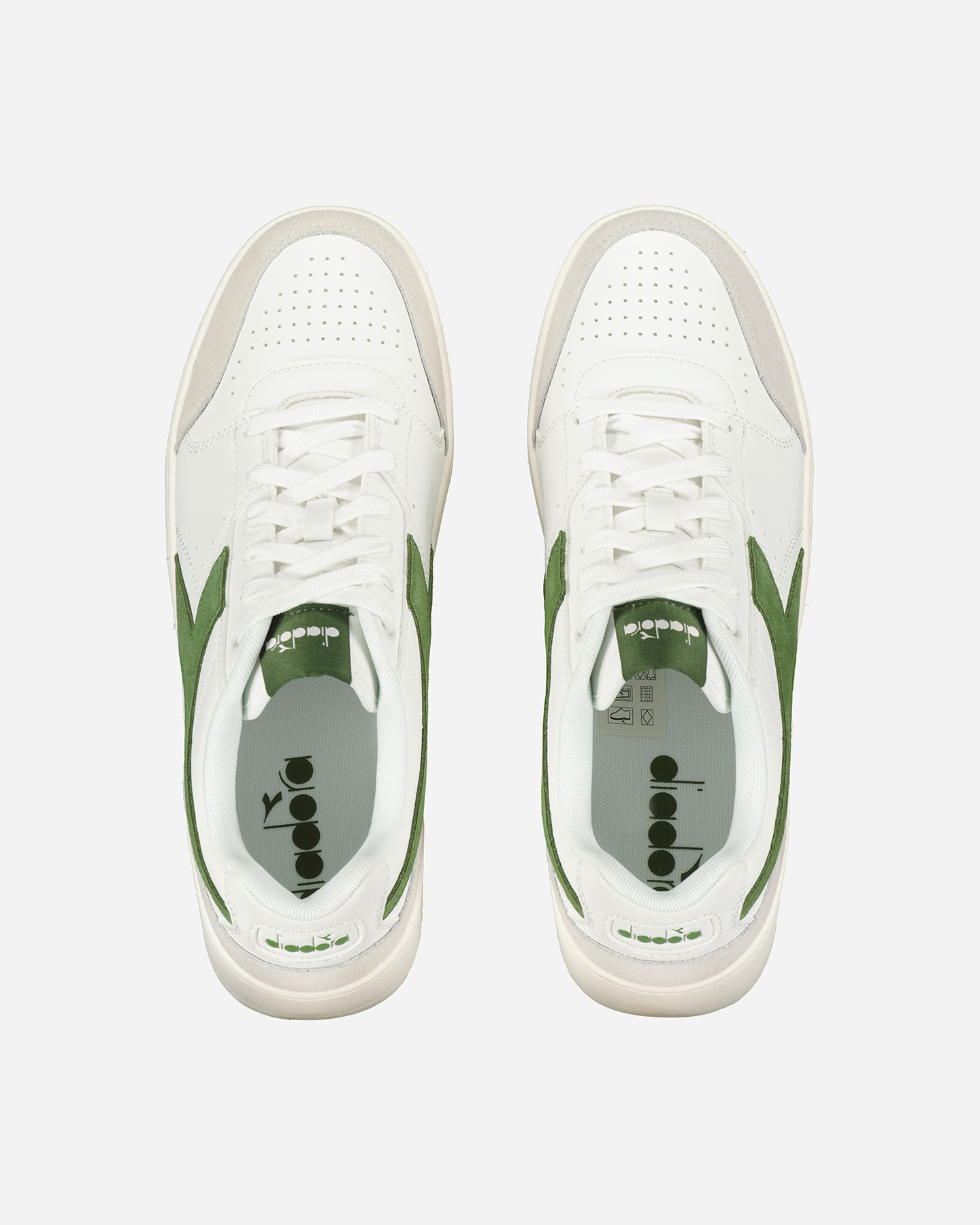 Scarpe sneakers DIADORA JUMPER P M - Bianco - 4 | Cisalfa Sport