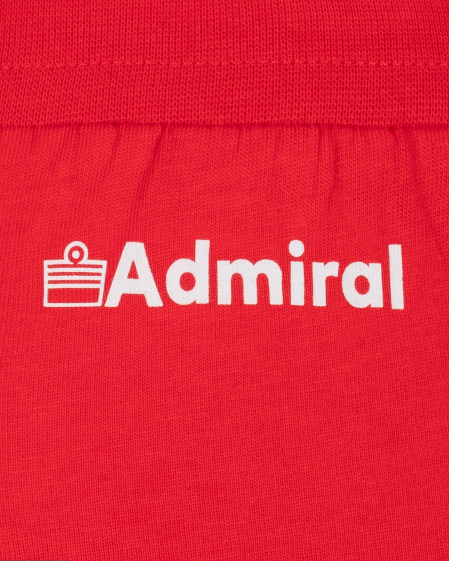 Pantaloncini ADMIRAL SUMMER COLLEGE JR - Rosso - 2 | Cisalfa Sport