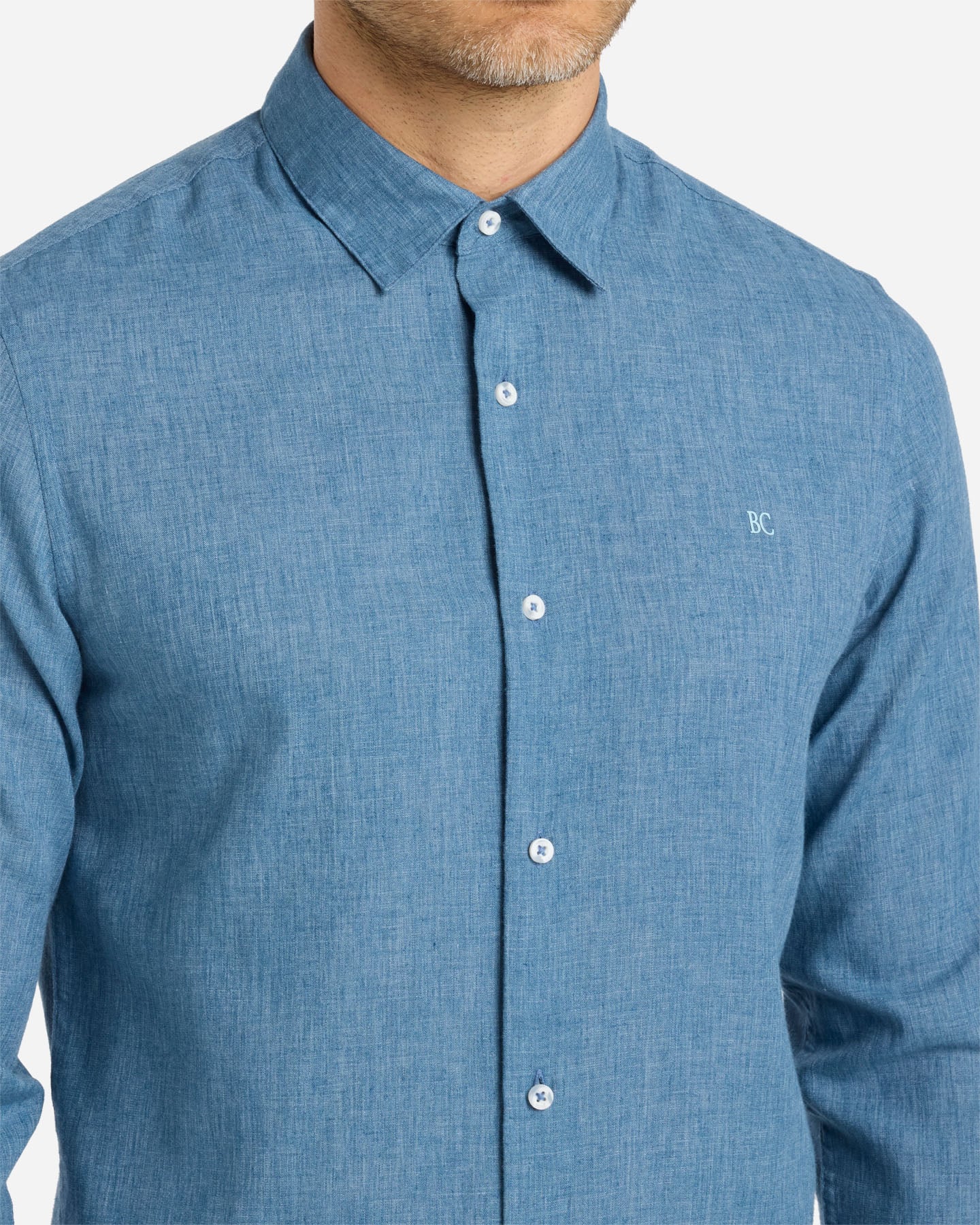 Camicia BEST COMPANY NEXT 24/7 M - Blu - 5 | Cisalfa Sport