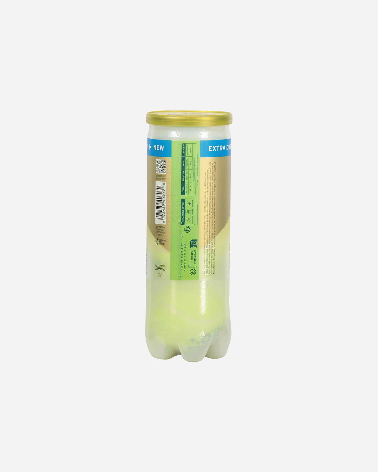 Palle padel HEAD PRO S+  - Color mix - 1 | Cisalfa Sport