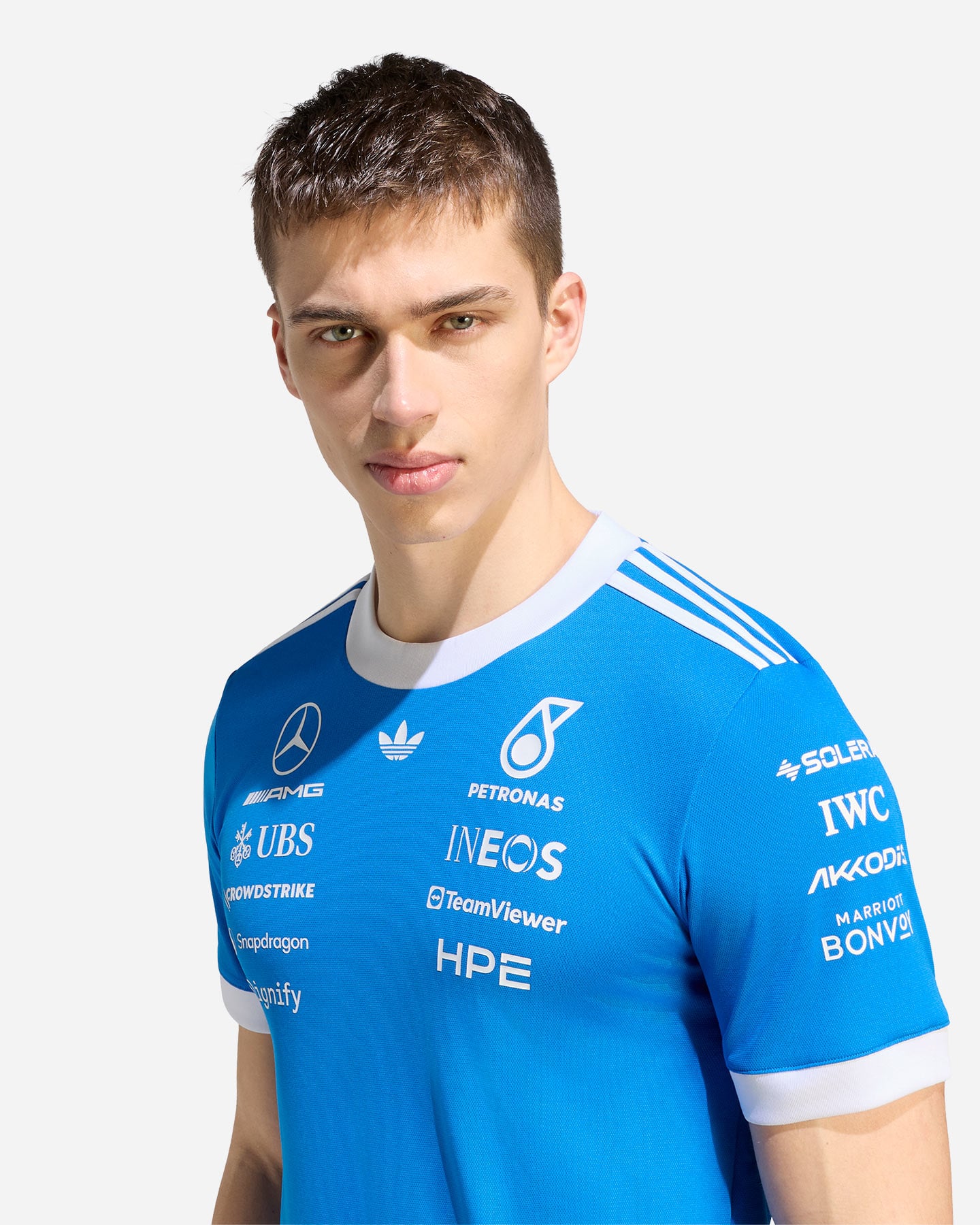T-shirt ADIDAS ORIGINALS MERCEDES M - Blu - 4 | Cisalfa Sport