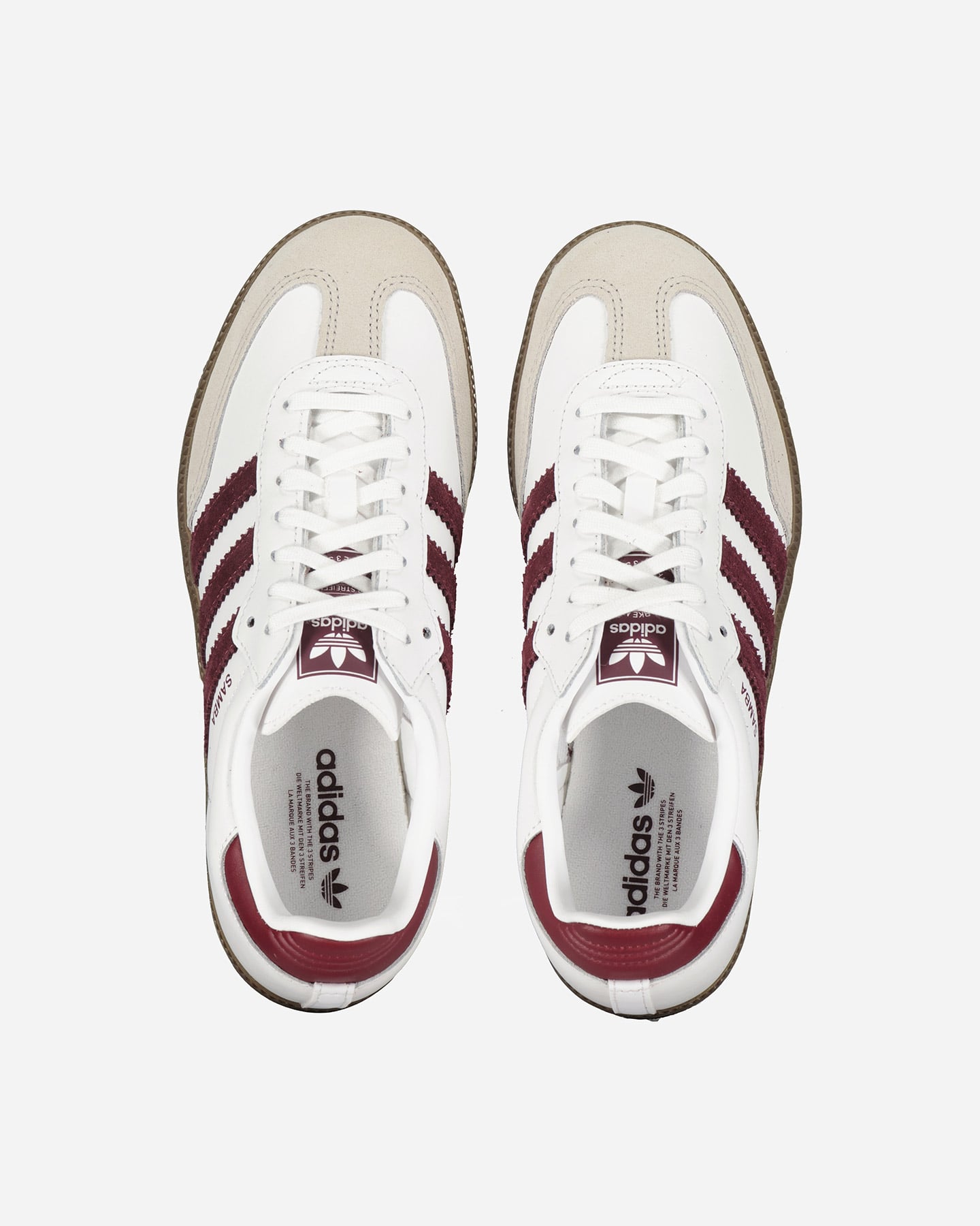 Scarpe sneakers ADIDAS SAMBA OG GS JR - Bianco - 4 | Cisalfa Sport