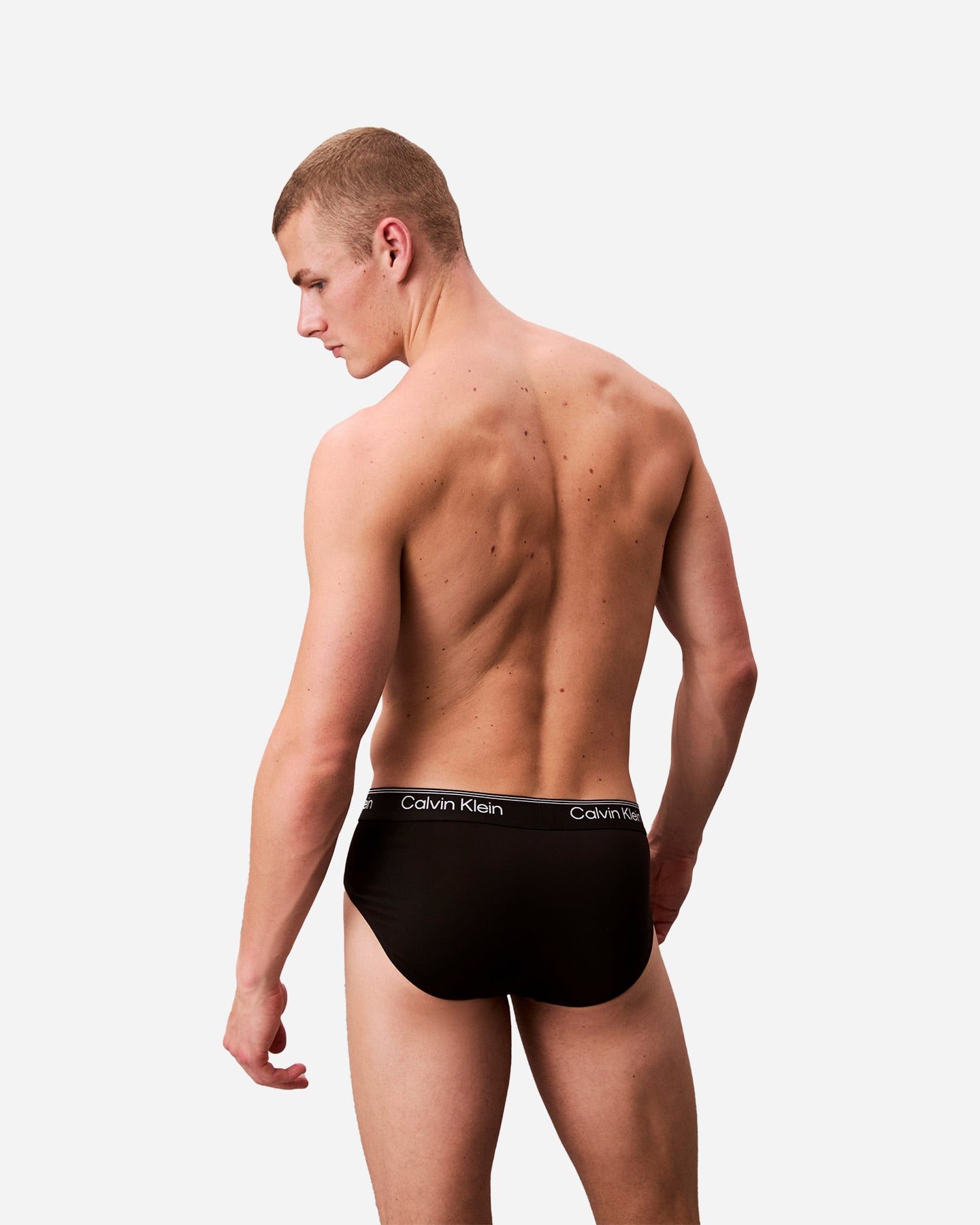 Slip intimo CALVIN KLEIN UNDERWEAR 3PACK SLIP HIP BRIEF M - Nero - 2 | Cisalfa Sport