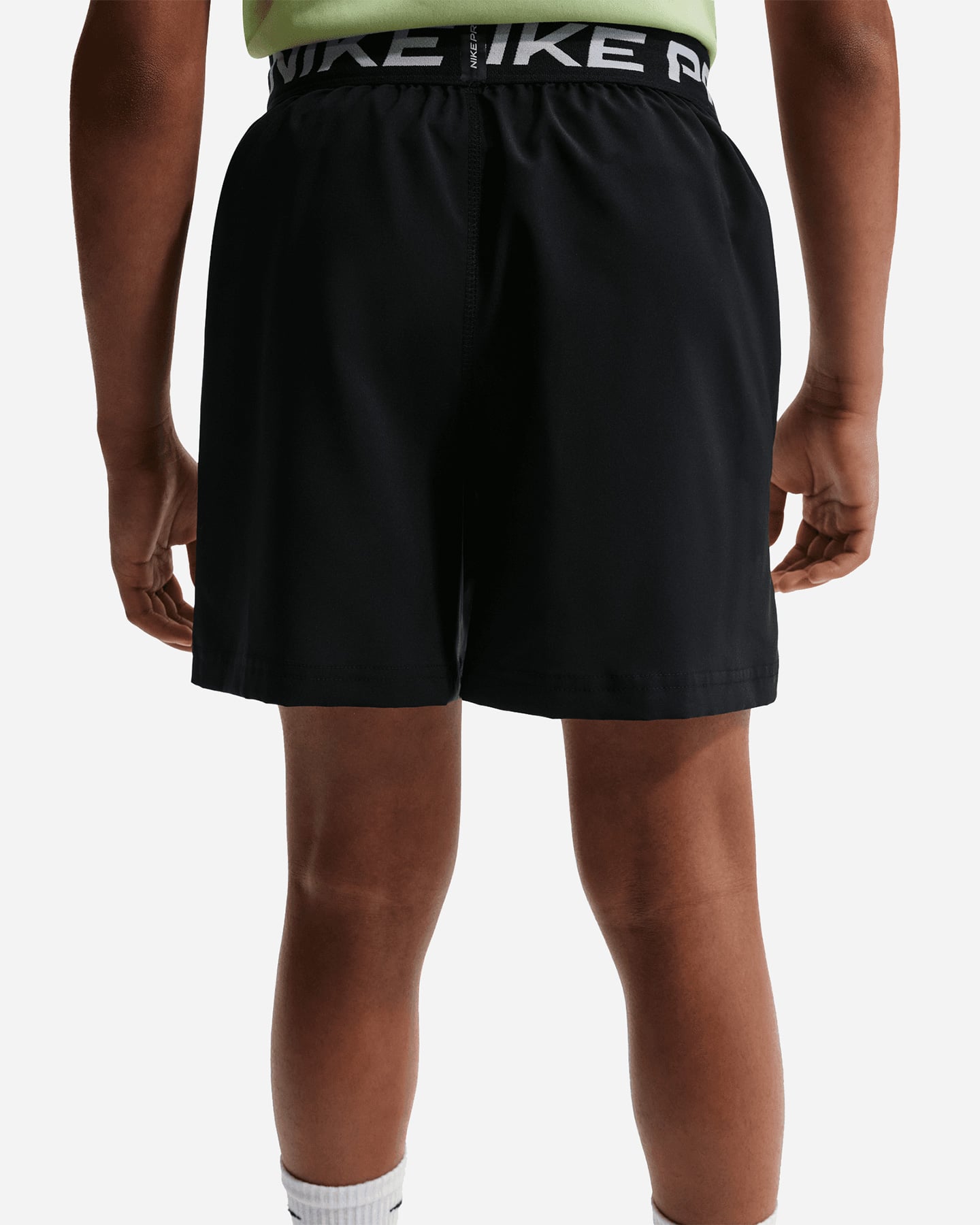 Pantaloncini NIKE DRIFIT PRO JR - Nero - 4 | Cisalfa Sport