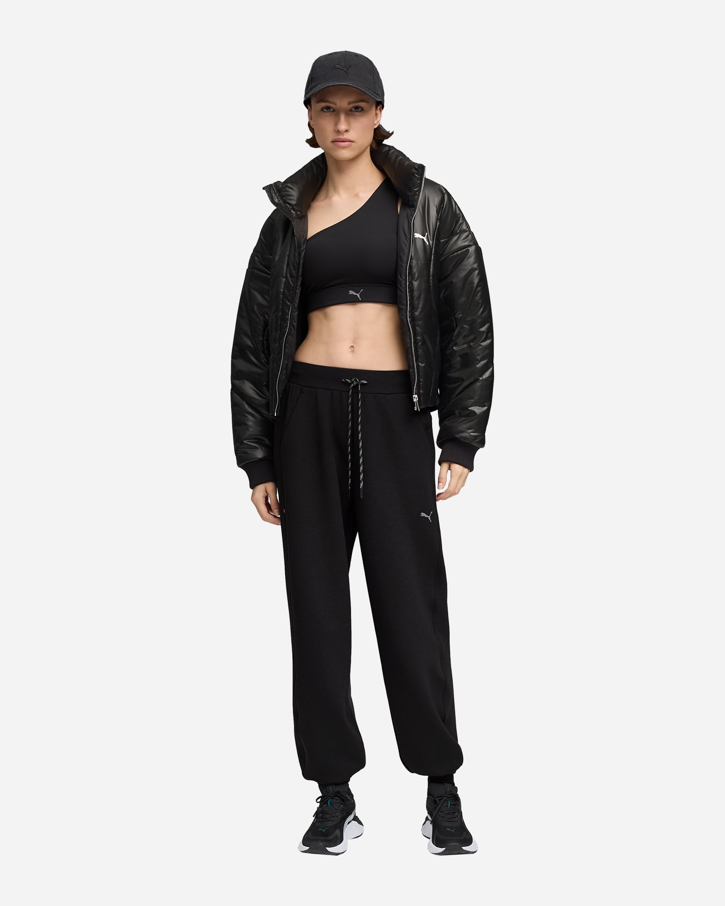 Pantalone training PUMA CLOUDSPUN W - Nero - 4 | Cisalfa Sport