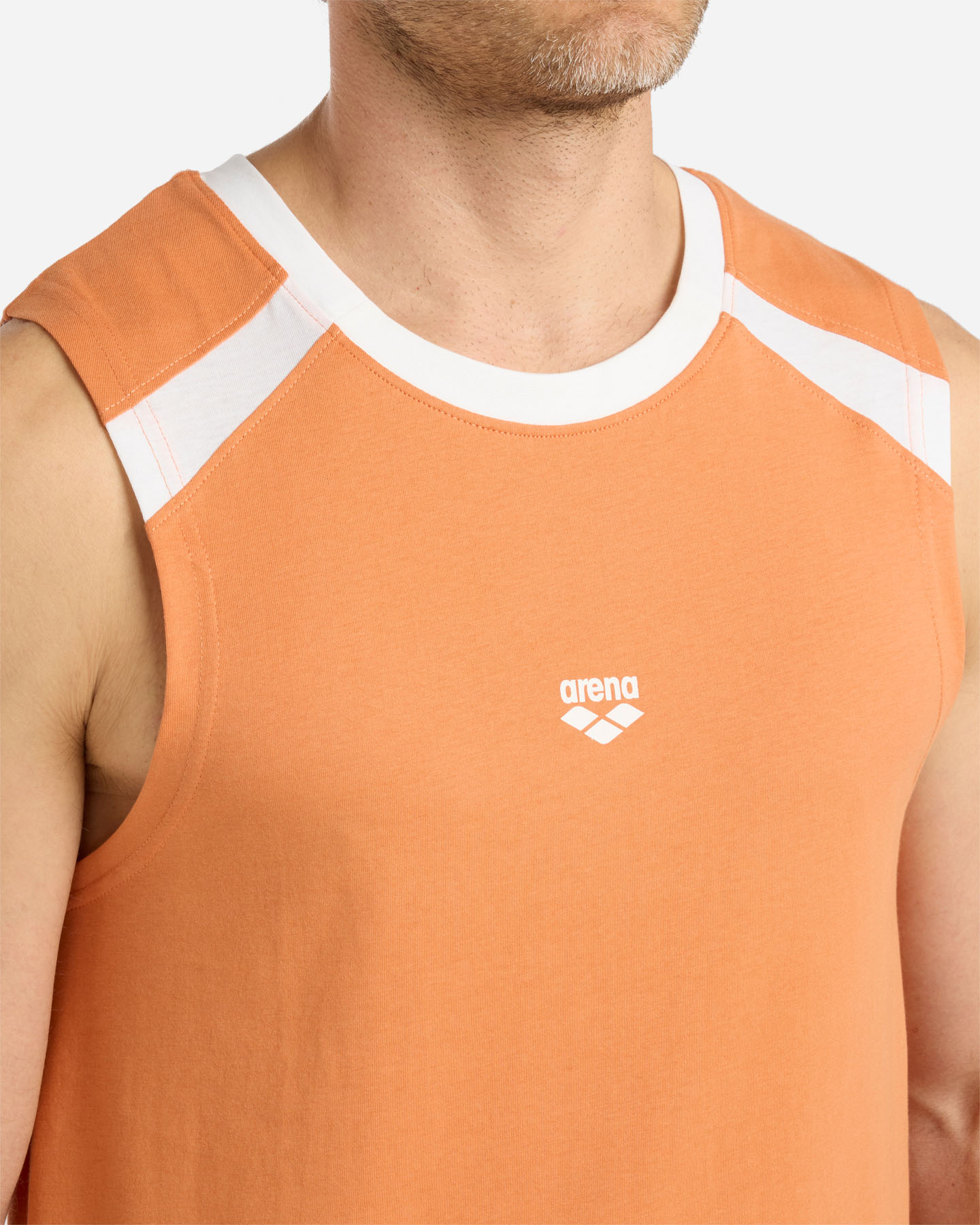 Canotta ARENA ATHLETIC PROGRESS M - Arancione - 5 | Cisalfa Sport