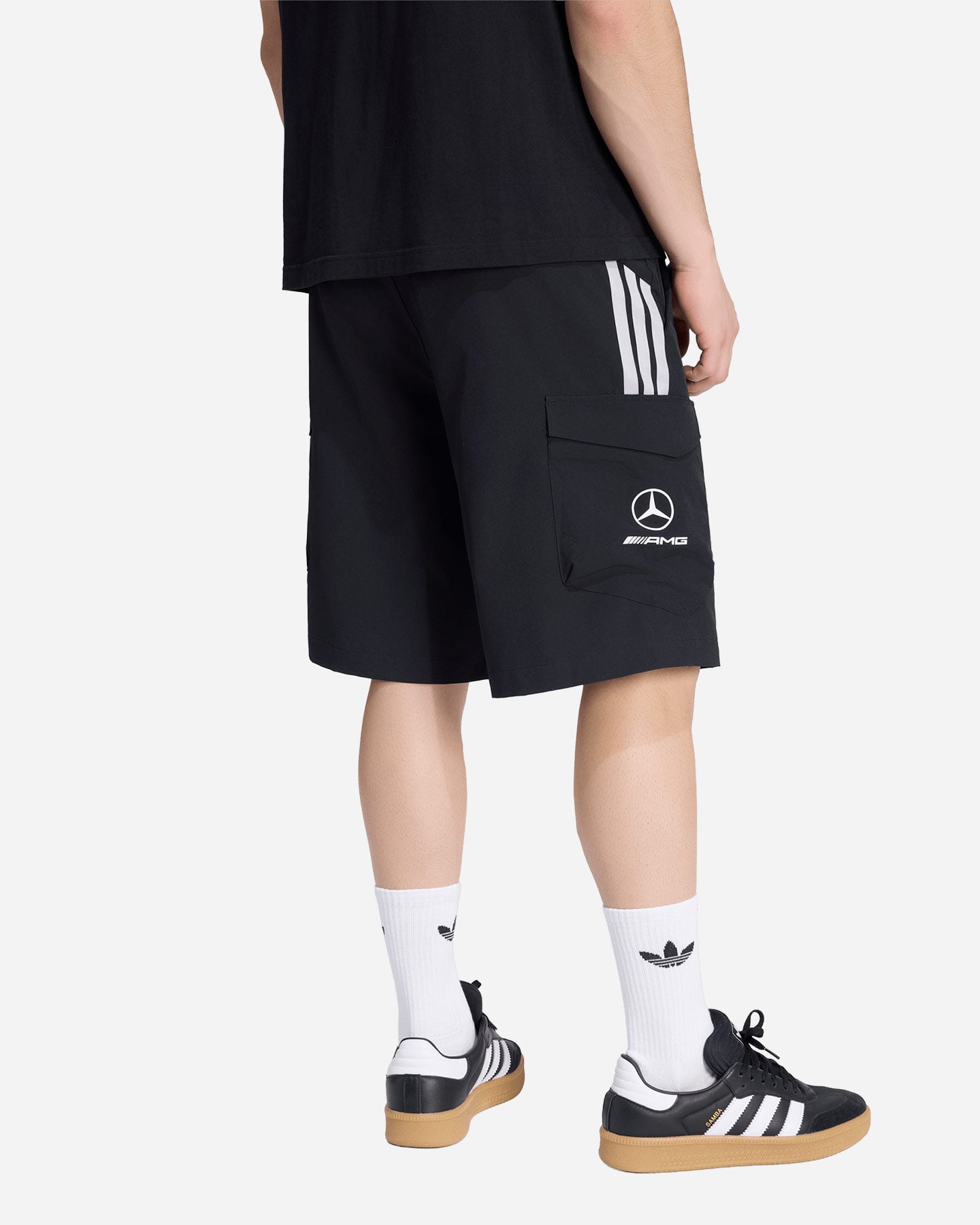 Pantaloncini ADIDAS MERCEDES M - Nero - 3 | Cisalfa Sport