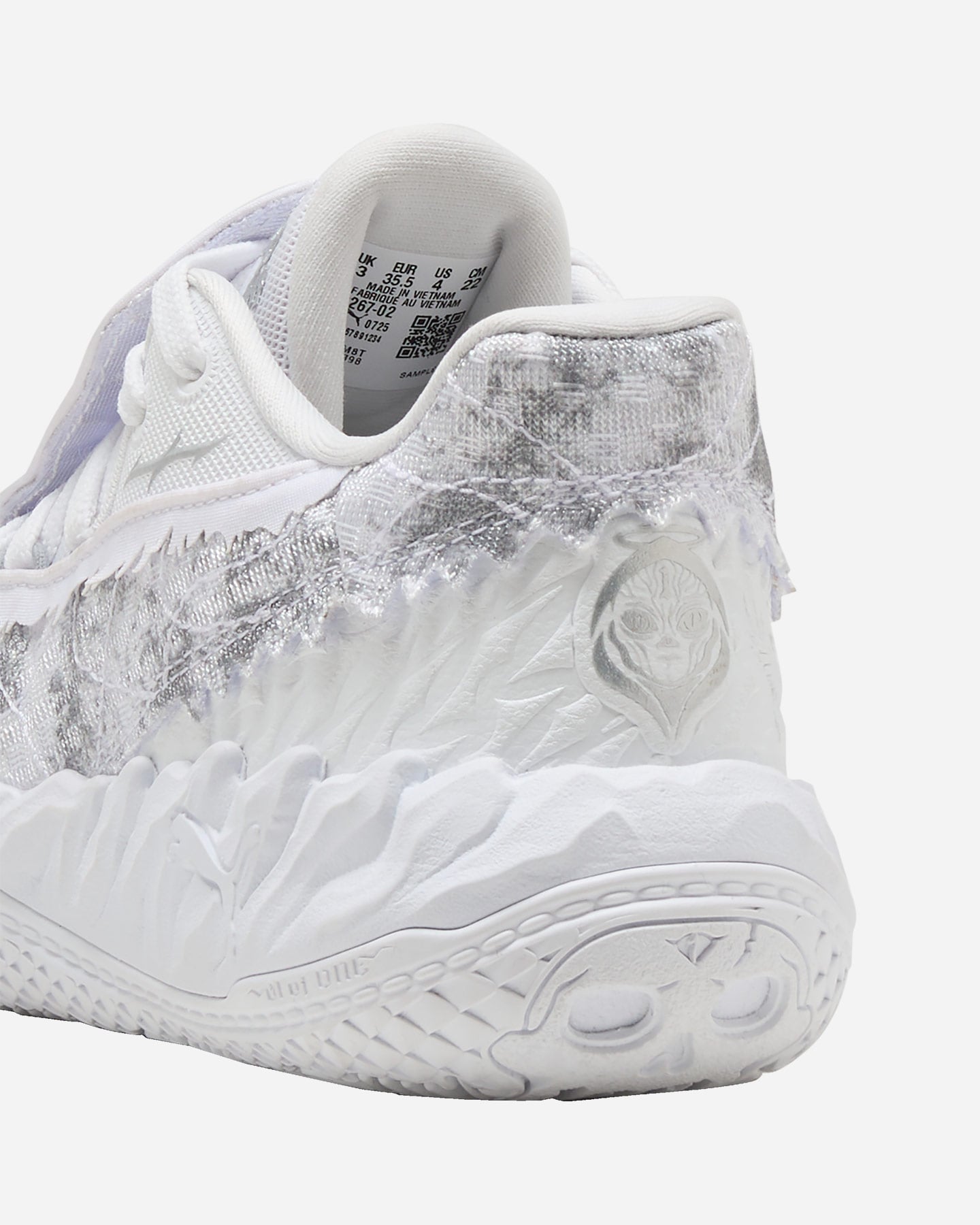 Scarpe basket PUMA MB.05 LO TEAM JR - Bianco - 5 | Cisalfa Sport