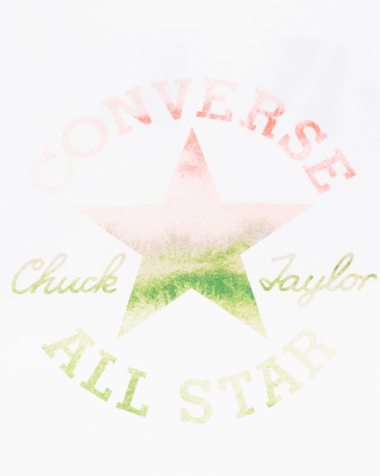T-shirt CONVERSE CHUCK DEGRADE W - Bianco - 2 | Cisalfa Sport