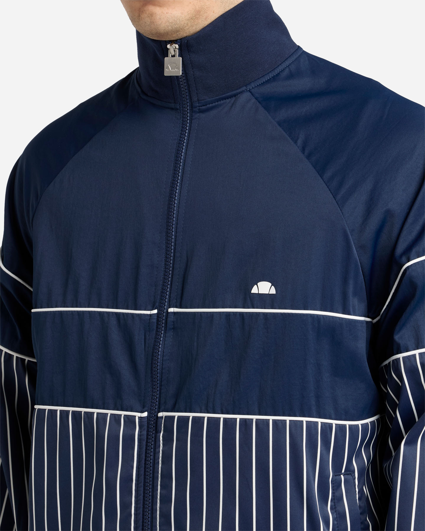 Felpa ELLESSE MICRO STRIPED M - Blu - 5 | Cisalfa Sport