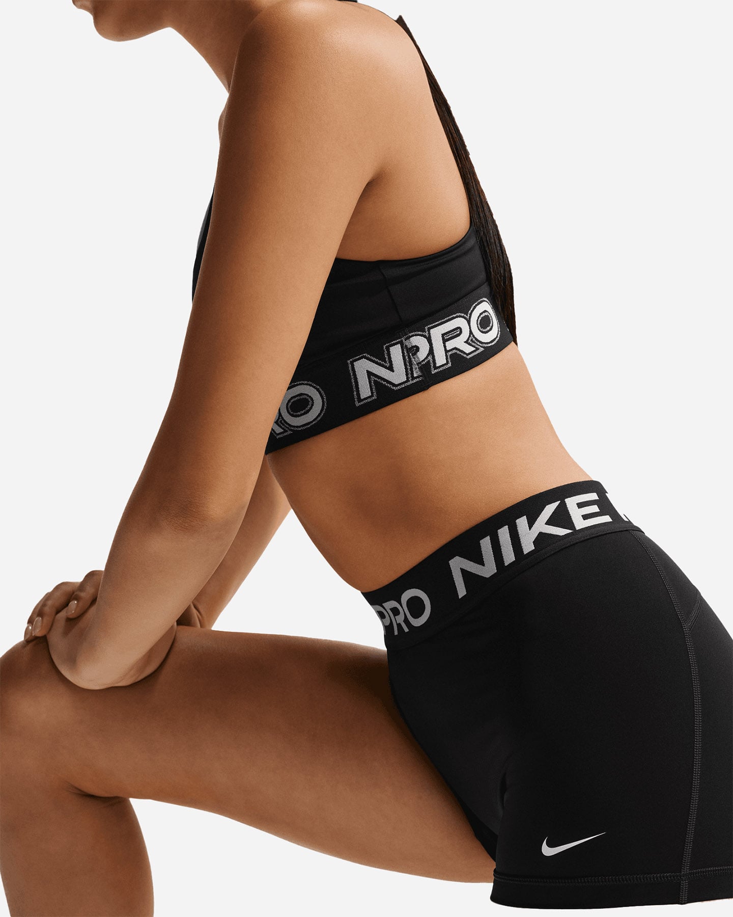 Short training NIKE PRO 3IN W - Nero - 5 | Cisalfa Sport