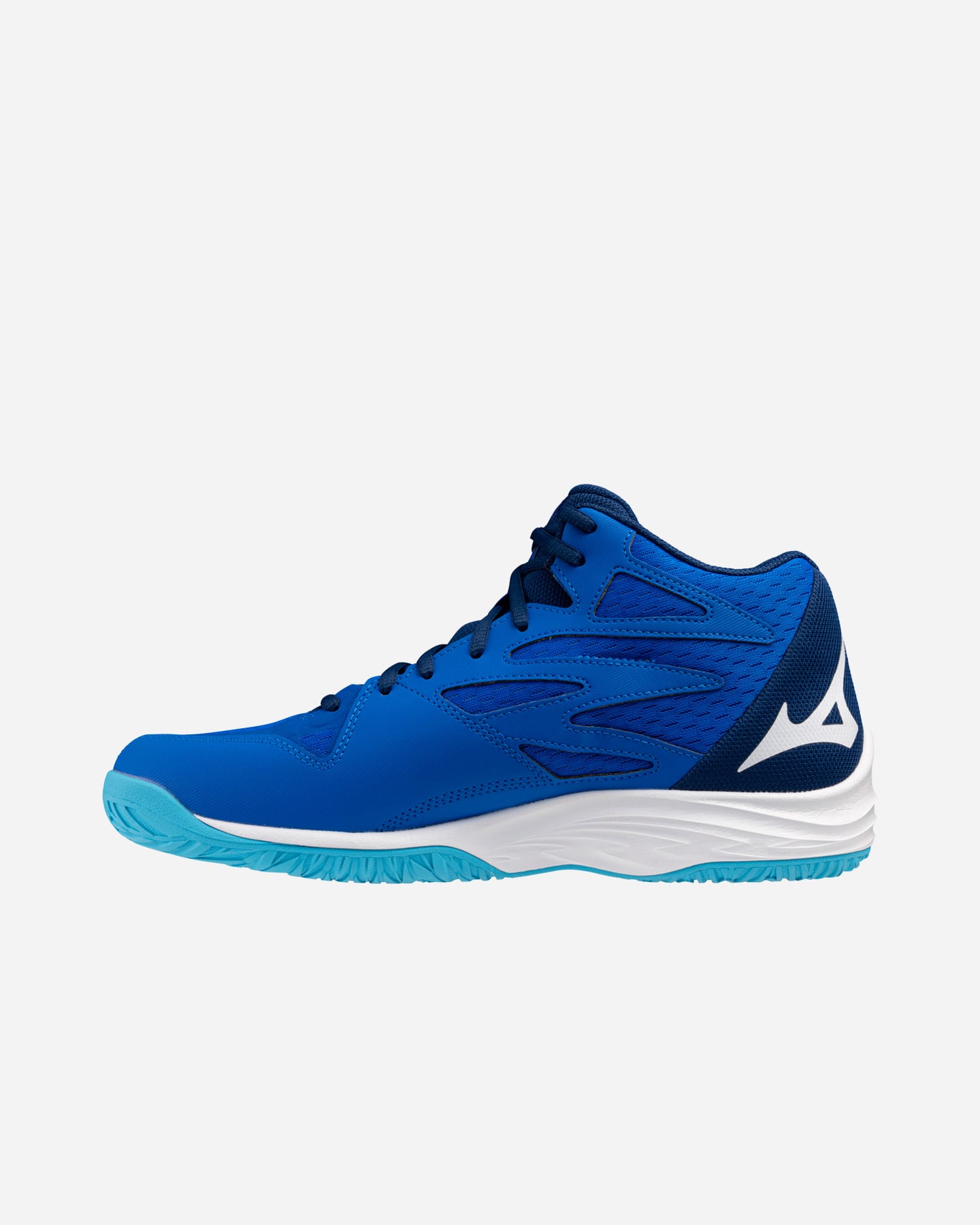 Scarpe volley MIZUNO THUNDER BLADE Z MID M - Blu - 4 | Cisalfa Sport