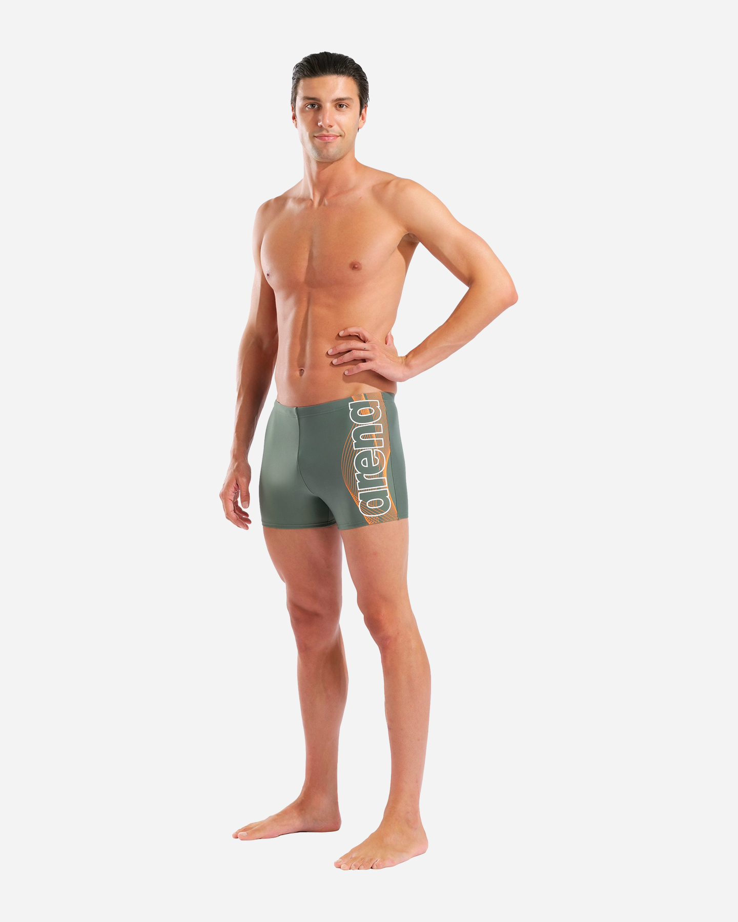Short piscina ARENA BASIC M - Verde - 4 | Cisalfa Sport