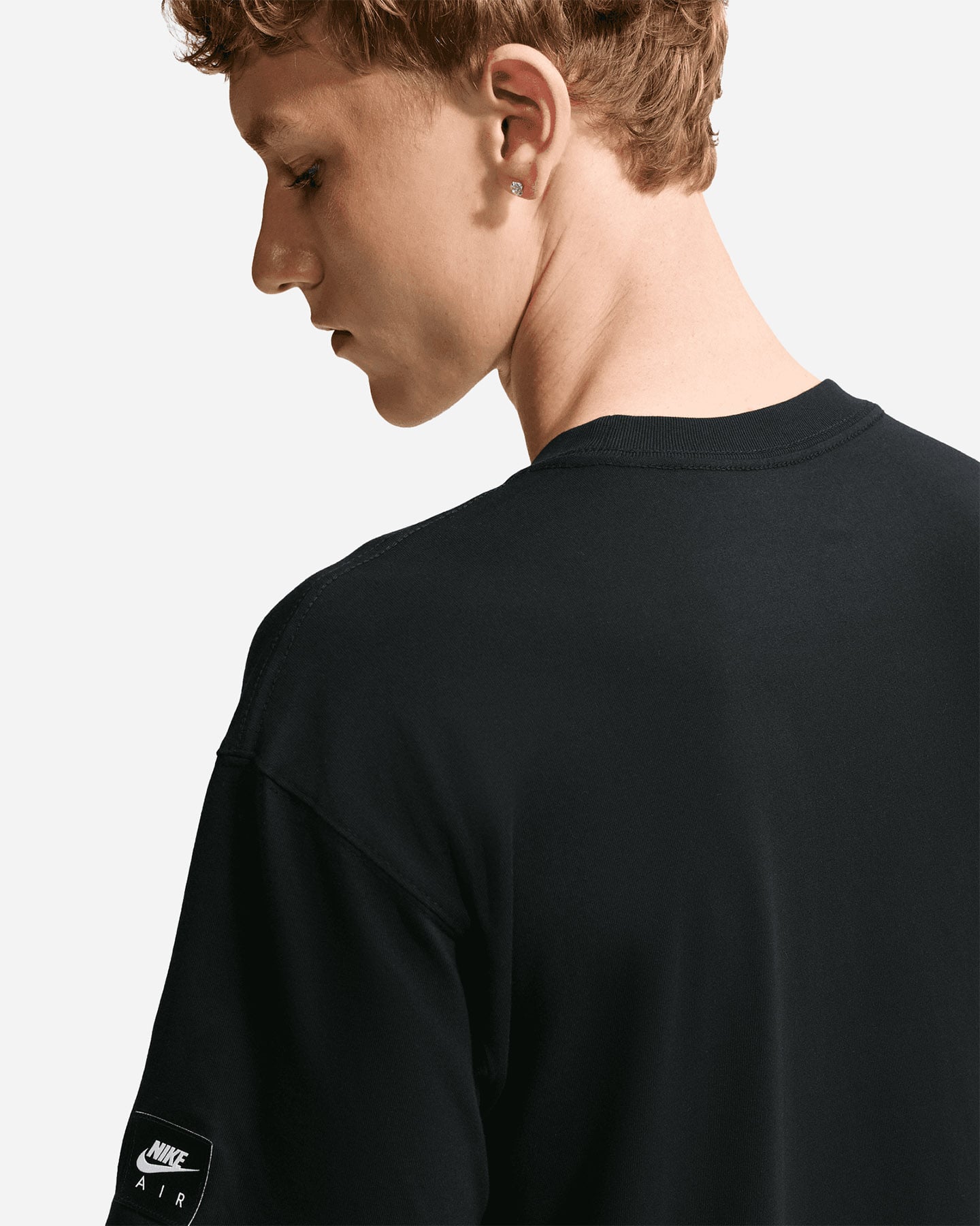 T-shirt NIKE AIR BIG LOGO M - Nero - 4 | Cisalfa Sport