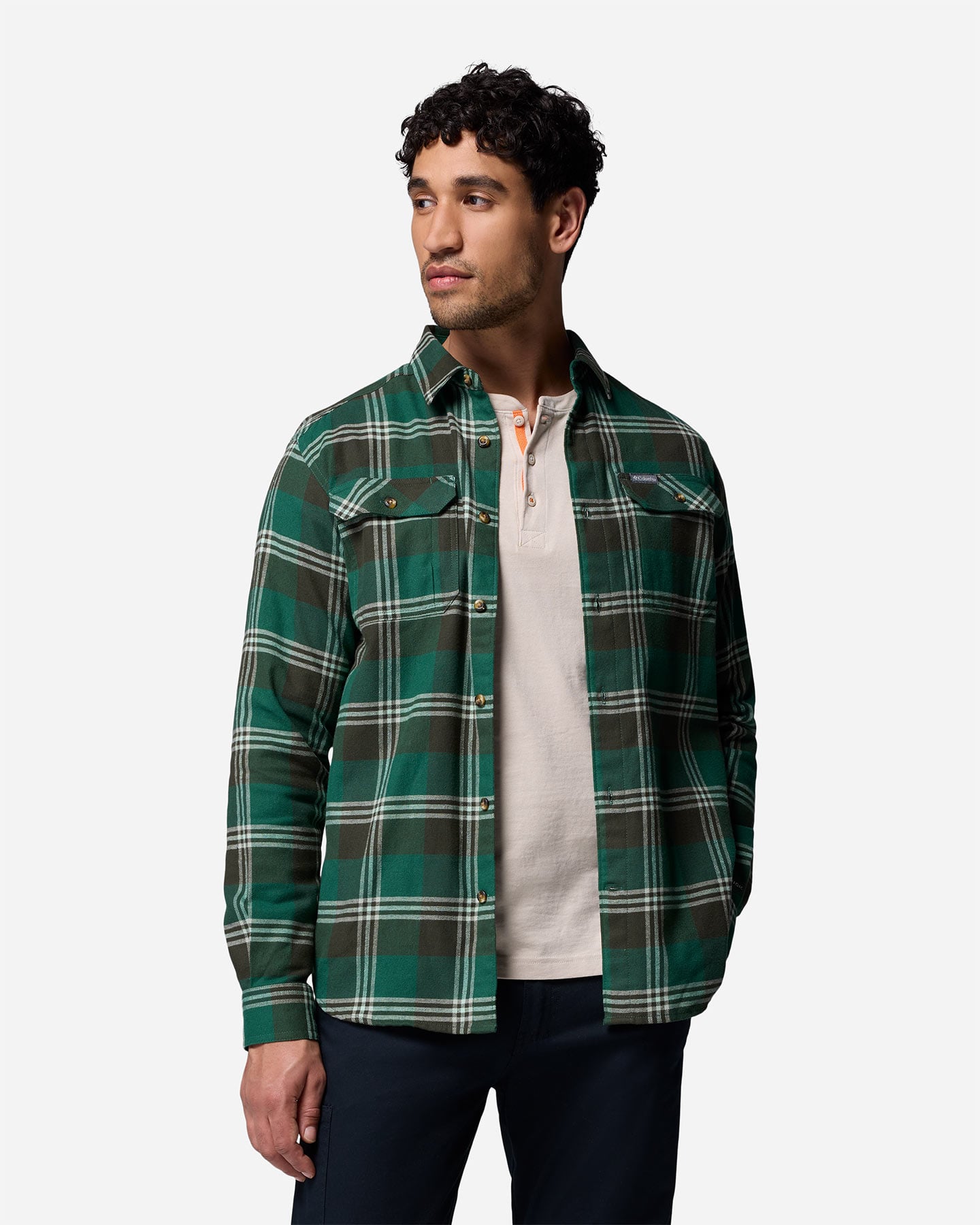 Camicia COLUMBIA FLARE GUN M - Verde - 1 | Cisalfa Sport