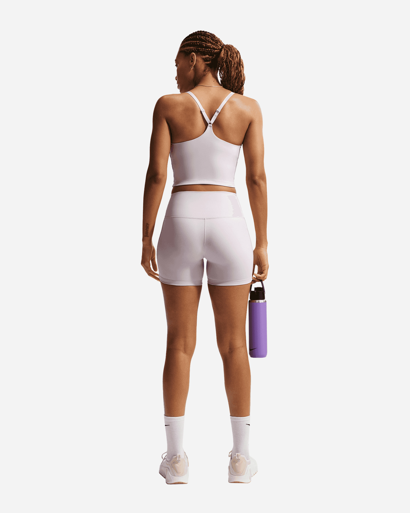 Bra training NIKE CROP SWOOSH W - Rosa - 2 | Cisalfa Sport
