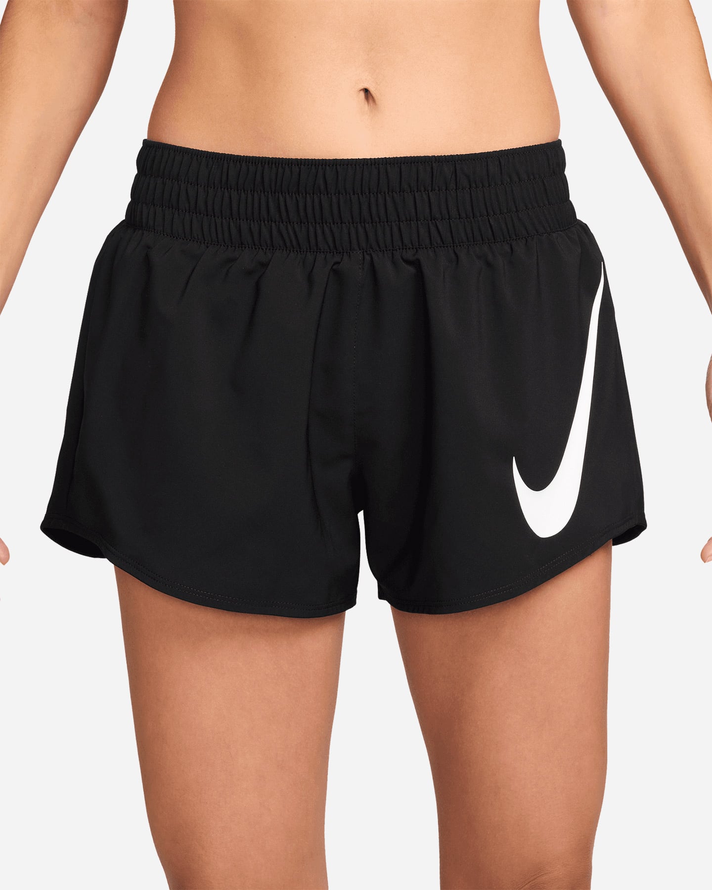 Short running NIKE SWOOSH W - Nero - 2 | Cisalfa Sport