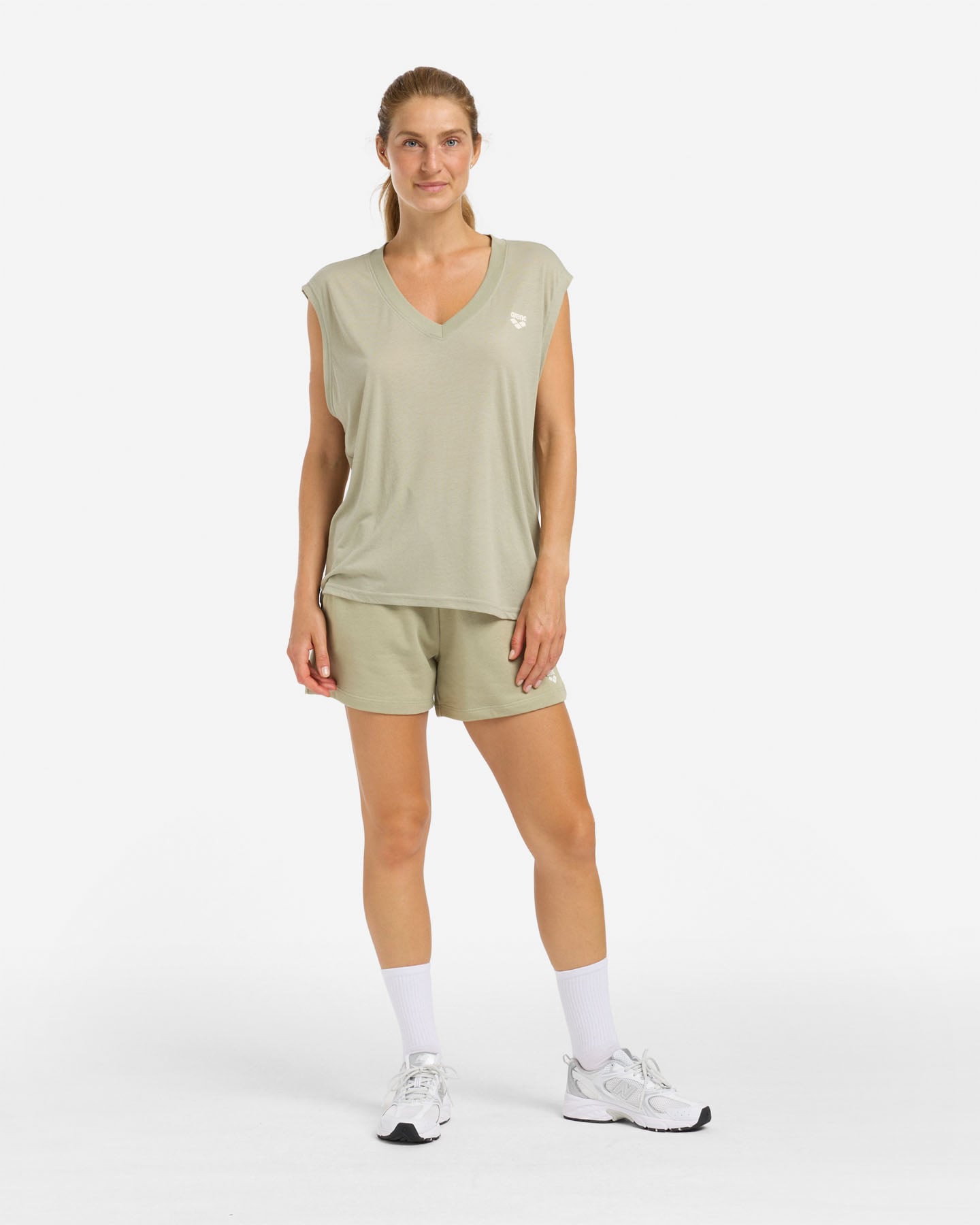 T-shirt ARENA ATHLETIC ESSENTIAL W - Verde - 4 | Cisalfa Sport