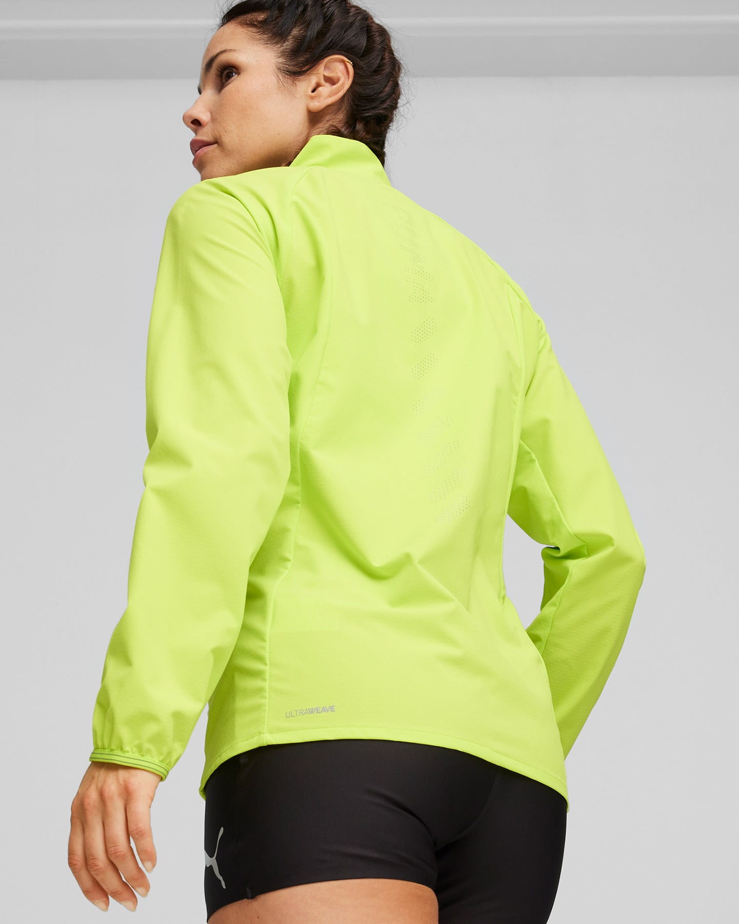 Giacca running PUMA ELITE ULTRAWAVE W - Giallo - 3 | Cisalfa Sport