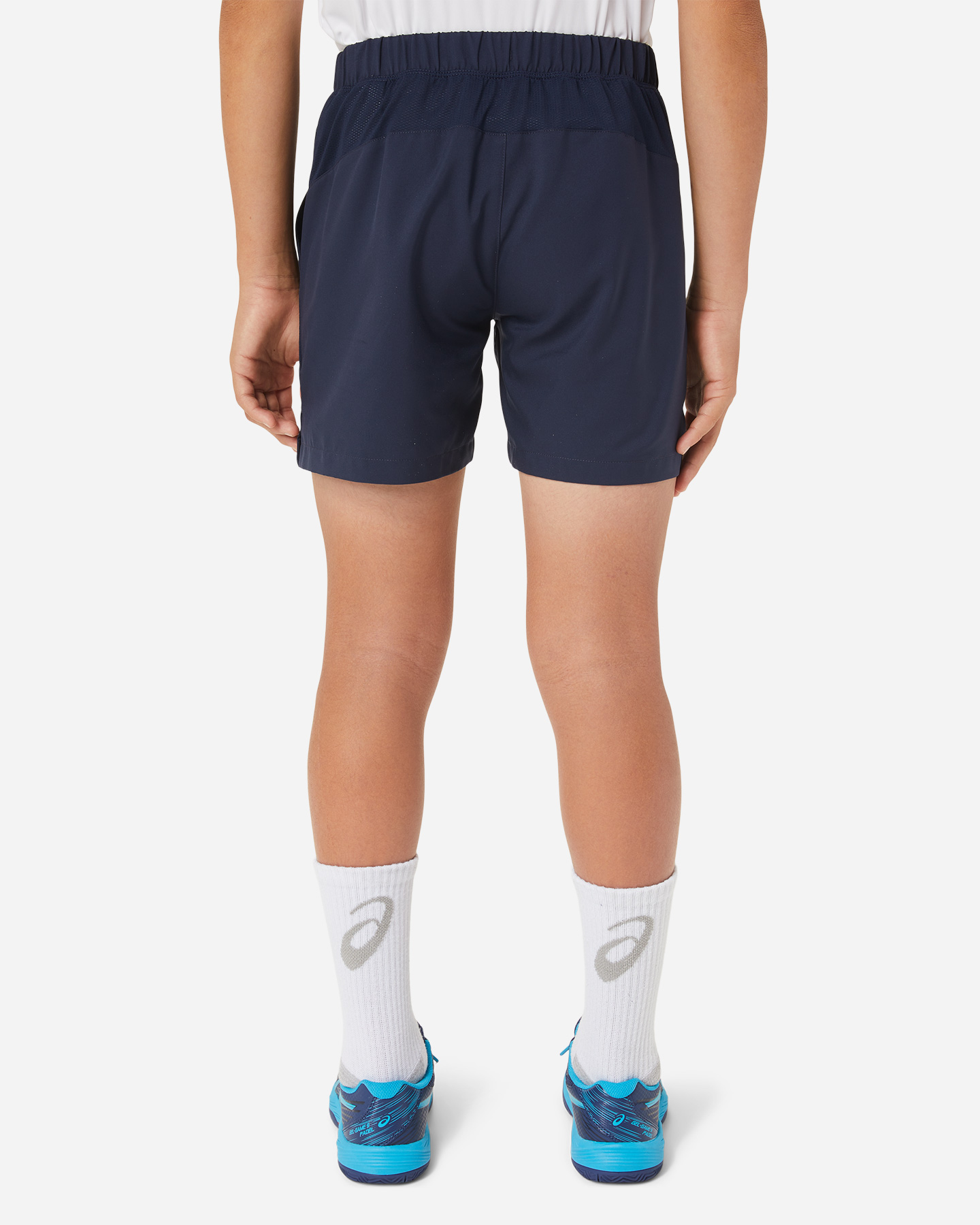 Pantaloncini tennis ASICS BASIC JR - Blu - 2 | Cisalfa Sport