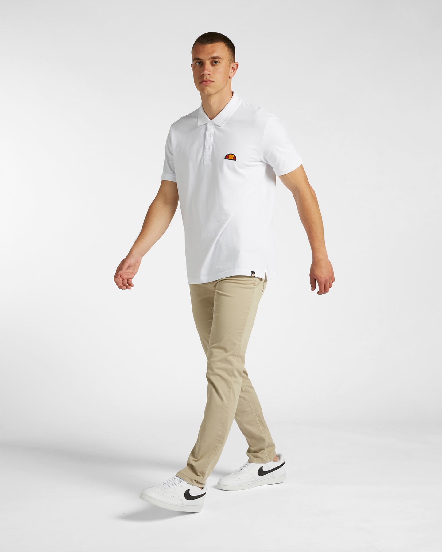 Polo ELLESSE CLASSIC PATCH M - Bianco - 3 | Cisalfa Sport