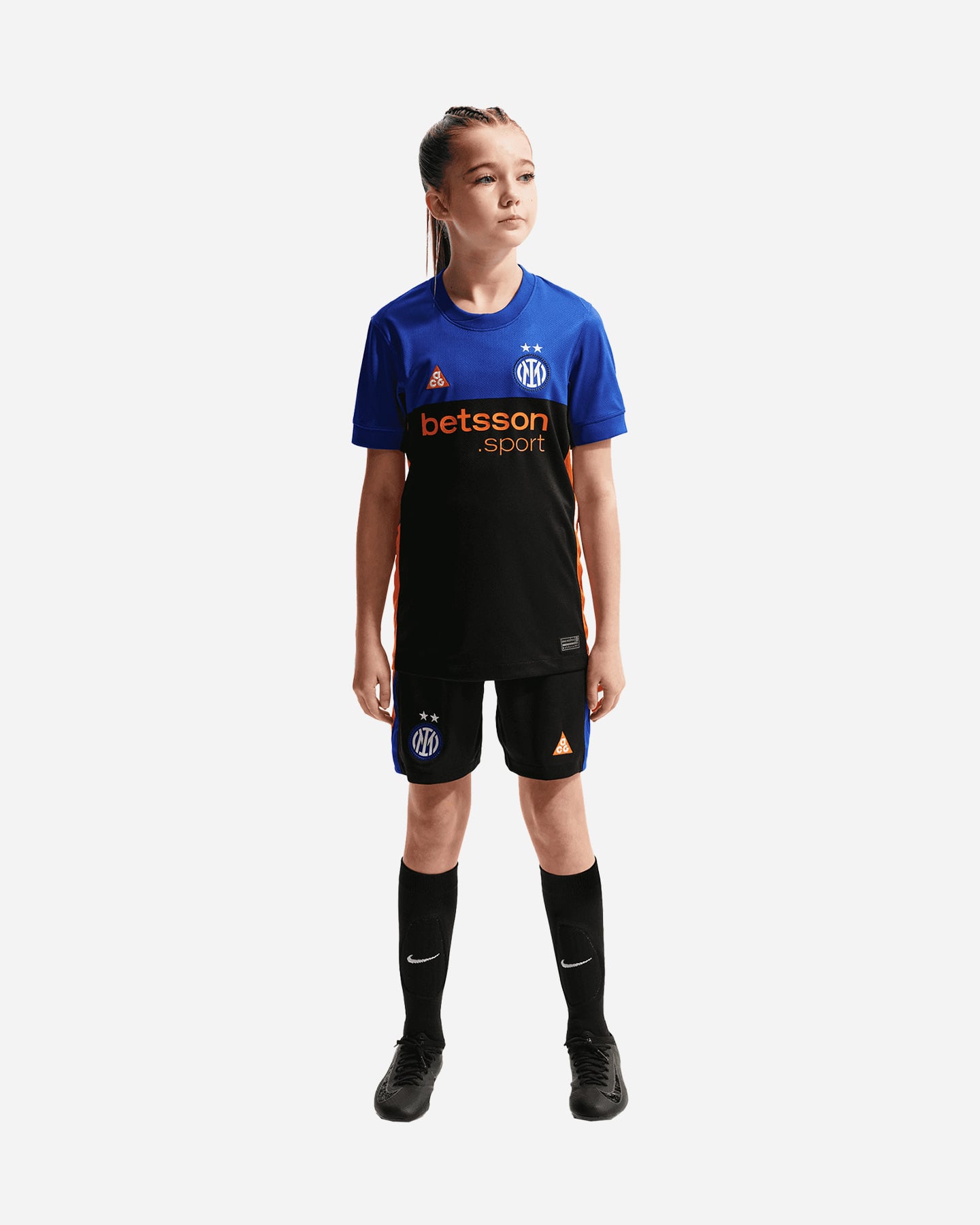 Pantaloncini calcio ufficiali NIKE INTER ACG 4TH 25-26 JR - 2 | Cisalfa Sport