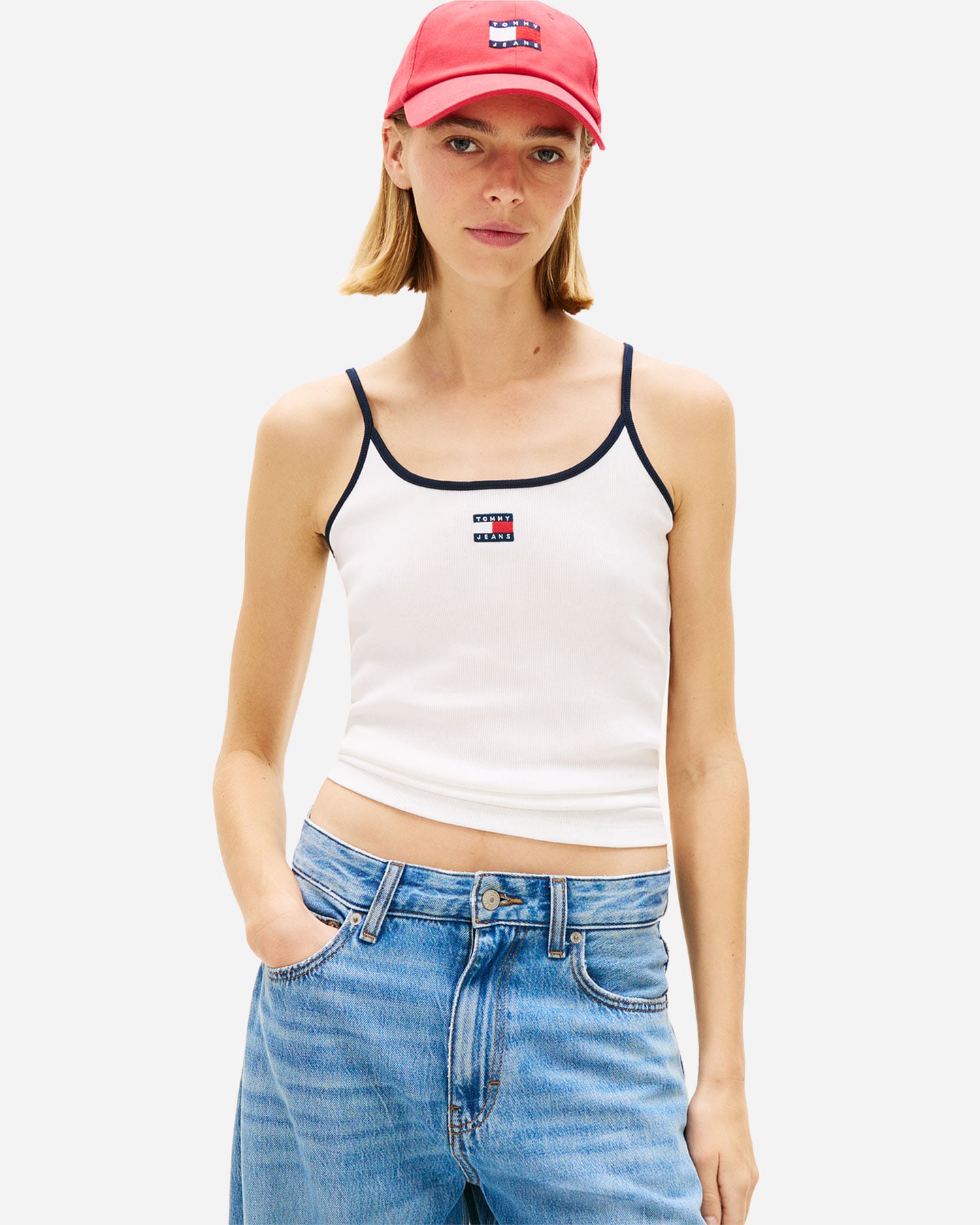 Canotta TOMMY HILFIGER SPALLINE W - Bianco - 1 | Cisalfa Sport
