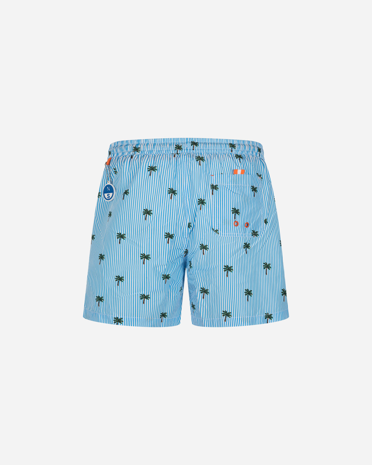Boxer mare NORTH SAILS STRIPED PALMS M - Azzurro - 1 | Cisalfa Sport