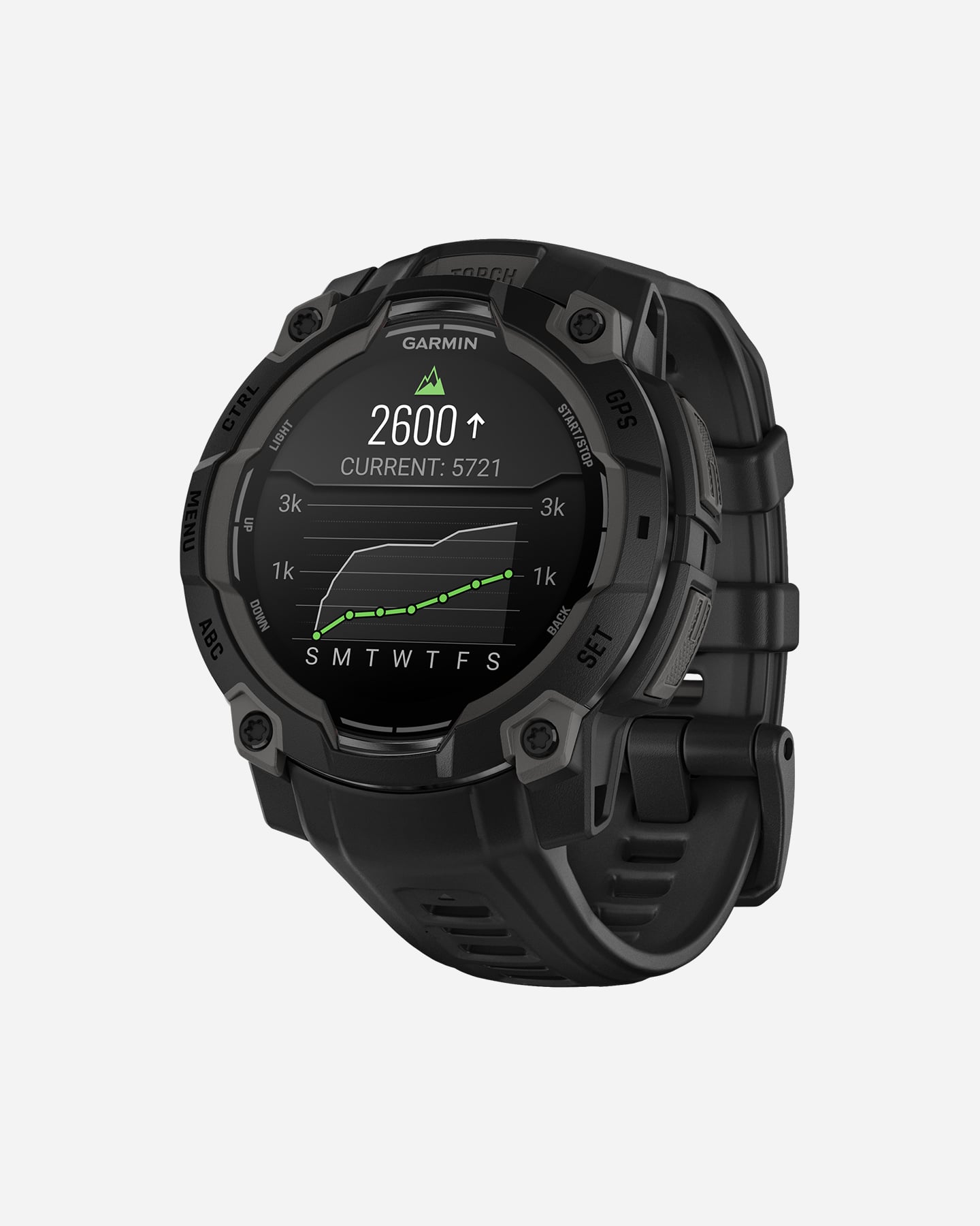Orologio multifunzione GARMIN INSTINCT 3 45MM AMOLED - Nero - 3 | Cisalfa Sport