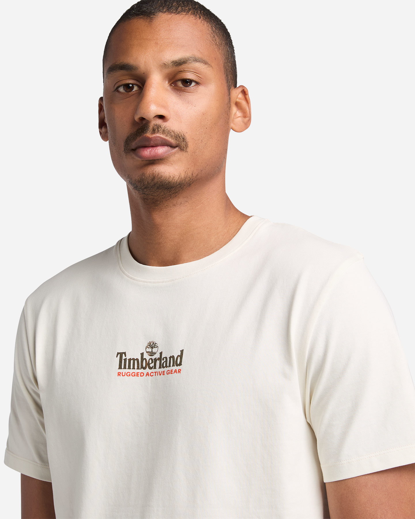 T-shirt TIMBERLAND BACK PRINT M - Bianco - 3 | Cisalfa Sport