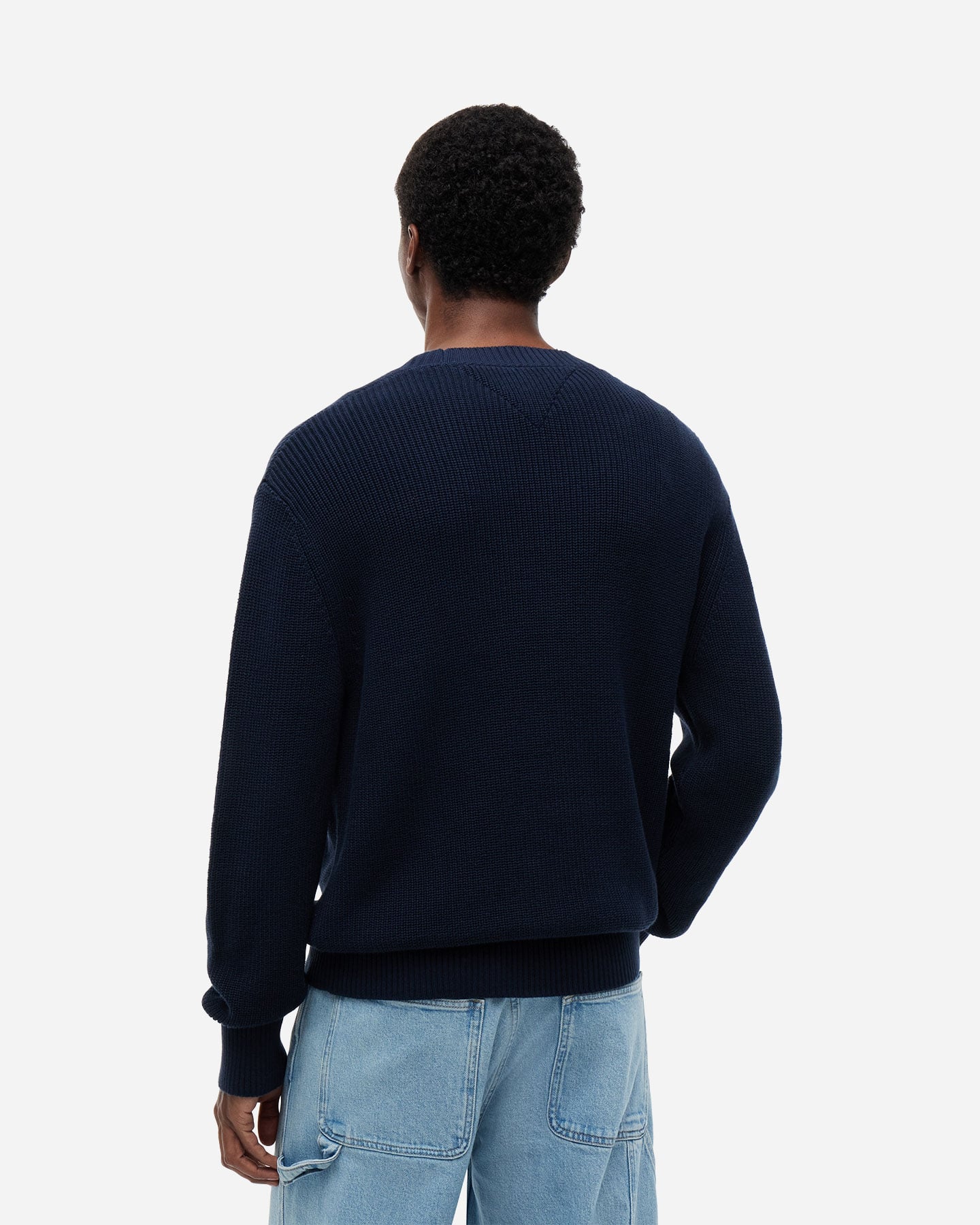 Maglione TOMMY HILFIGER ESSENTIAL M - Blu - 3 | Cisalfa Sport