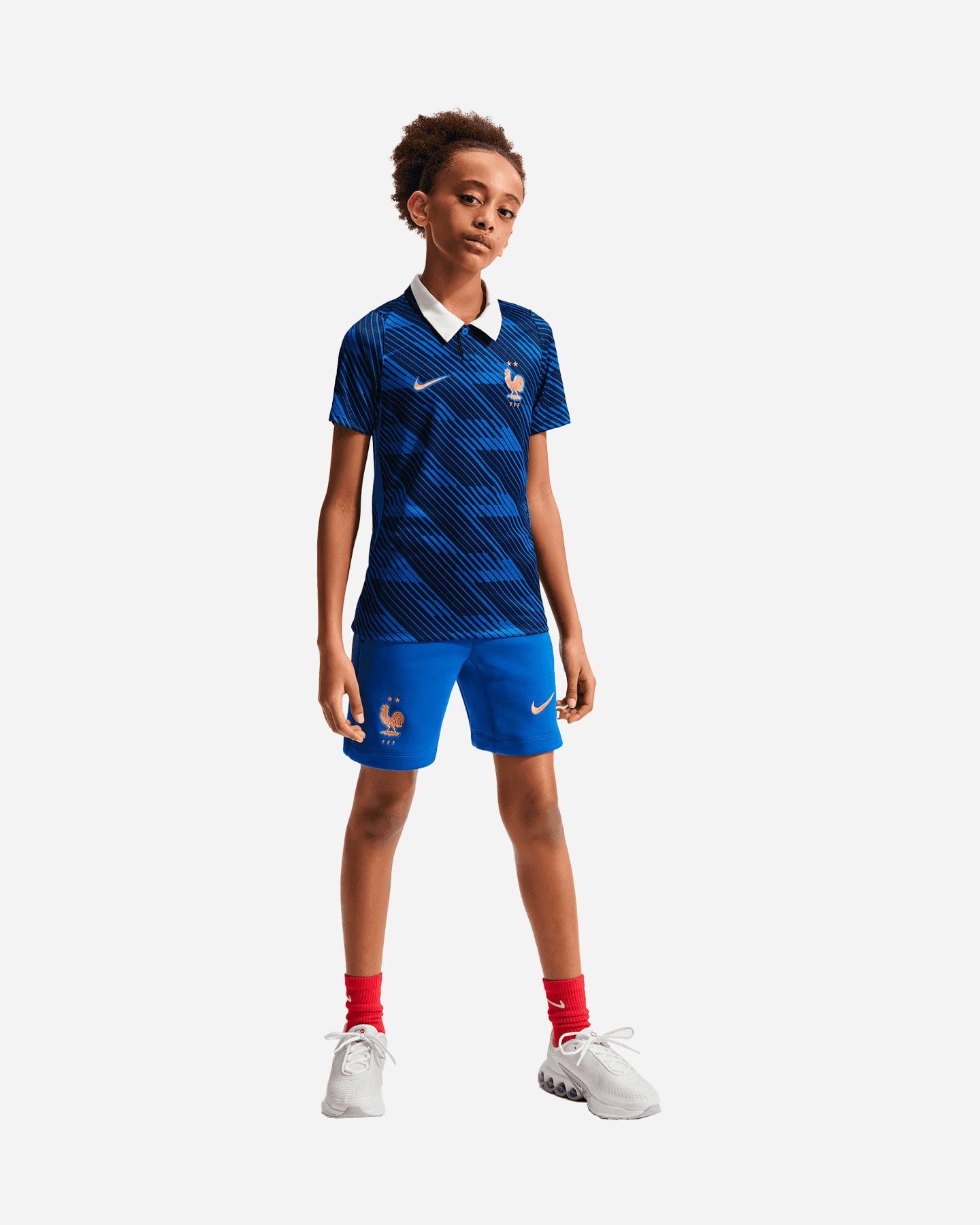 Maglia calcio ufficiale NIKE FRANCIA HOME 26 STADIUM JR - Color mix - 3 | Cisalfa Sport
