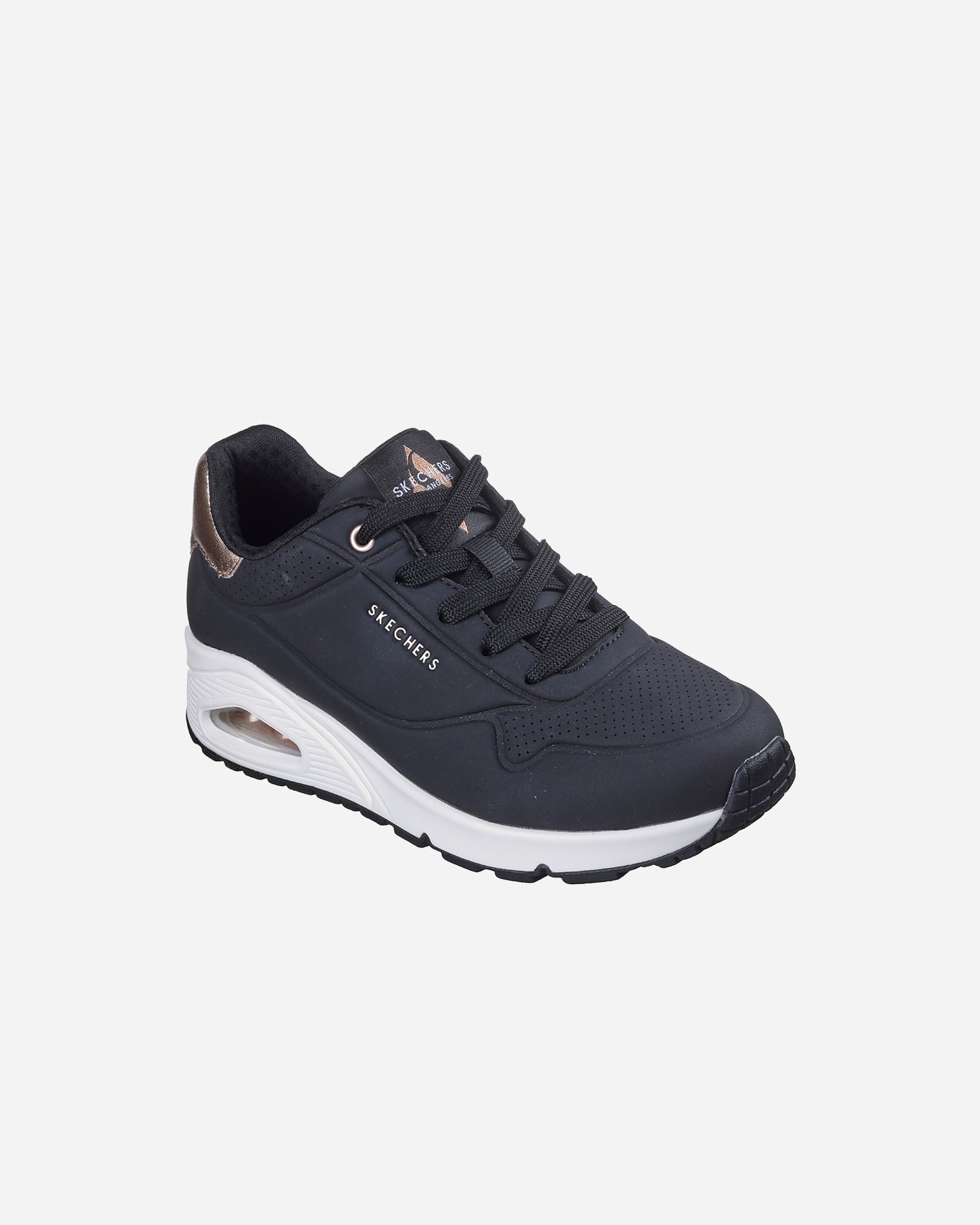 Scarpe sneakers SKECHERS UNO GOLDEN AIR W - Nero - 1 | Cisalfa Sport