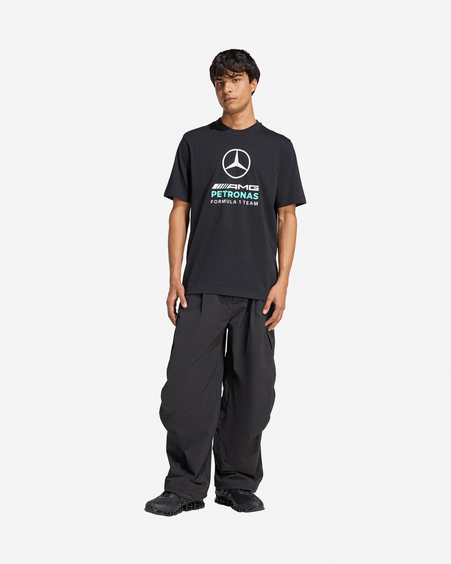 T-shirt ADIDAS MERCEDES TEAM DNA M - Nero - 3 | Cisalfa Sport