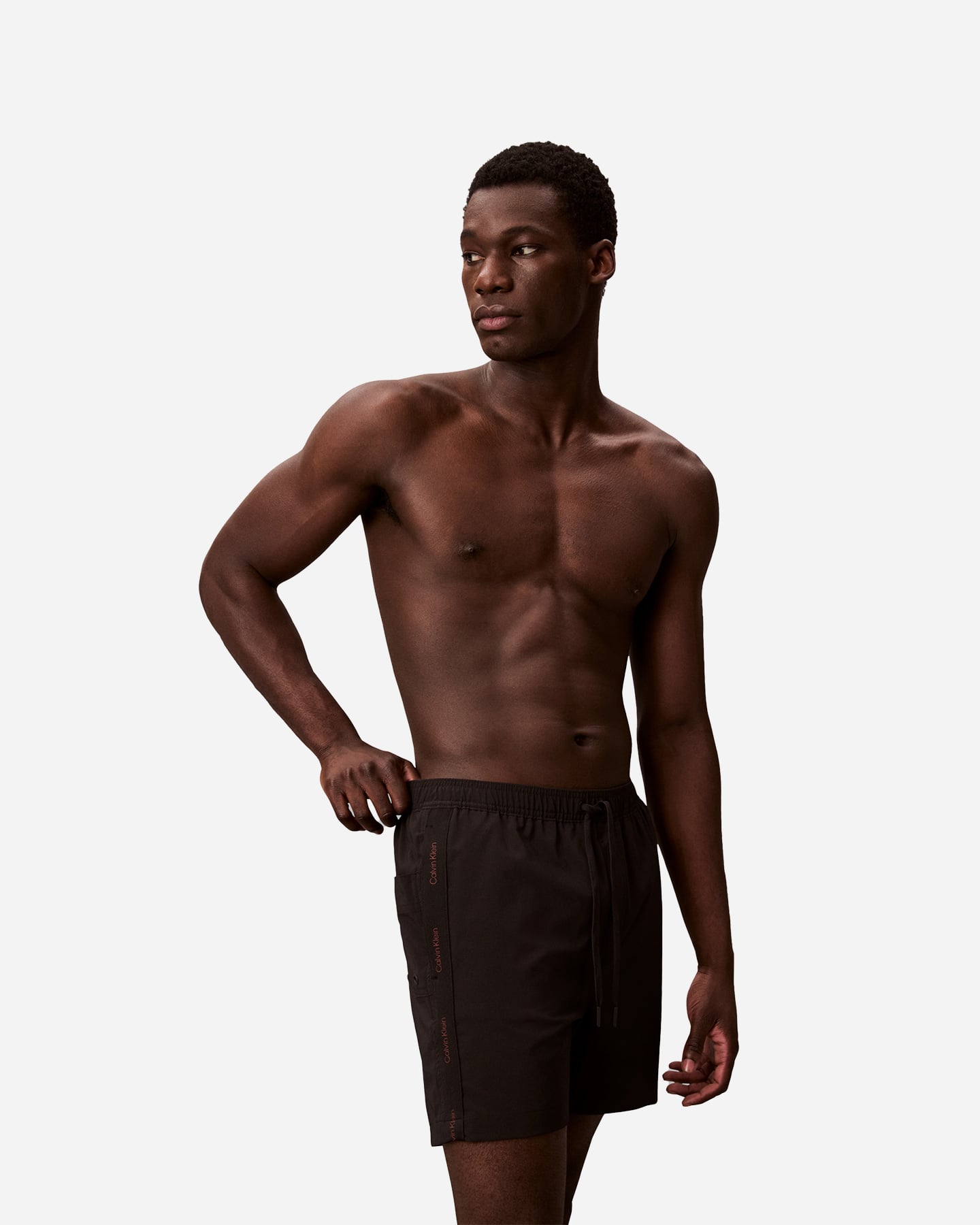 Boxer mare CALVIN KLEIN JEANS CORE SOLID M - Nero - 1 | Cisalfa Sport