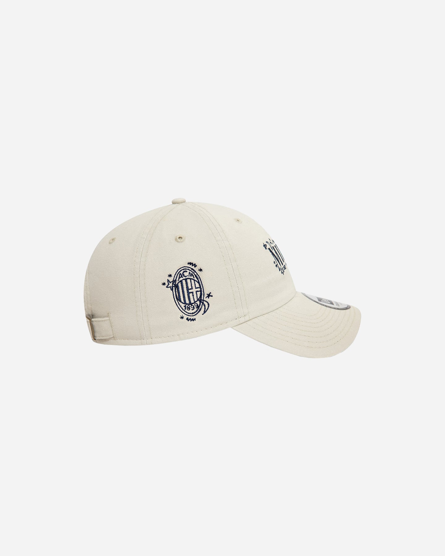 Cappellino NEW ERA AC MILAN SRIBBLE 9TWENTY M - Beige - 4 | Cisalfa Sport