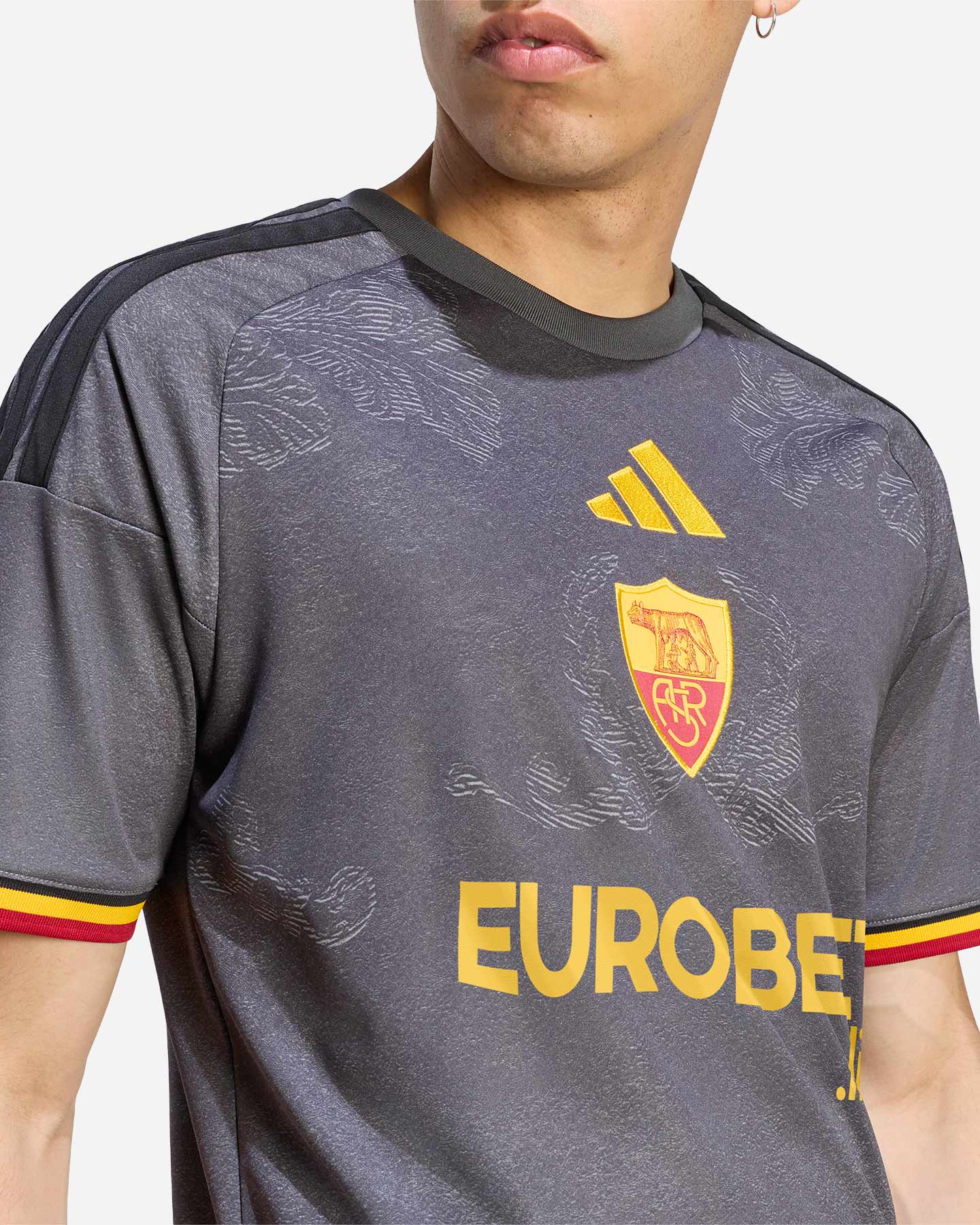 Maglia calcio ufficiale ADIDAS AS ROMA 3RD 26-27 M - Color mix - 5 | Cisalfa Sport