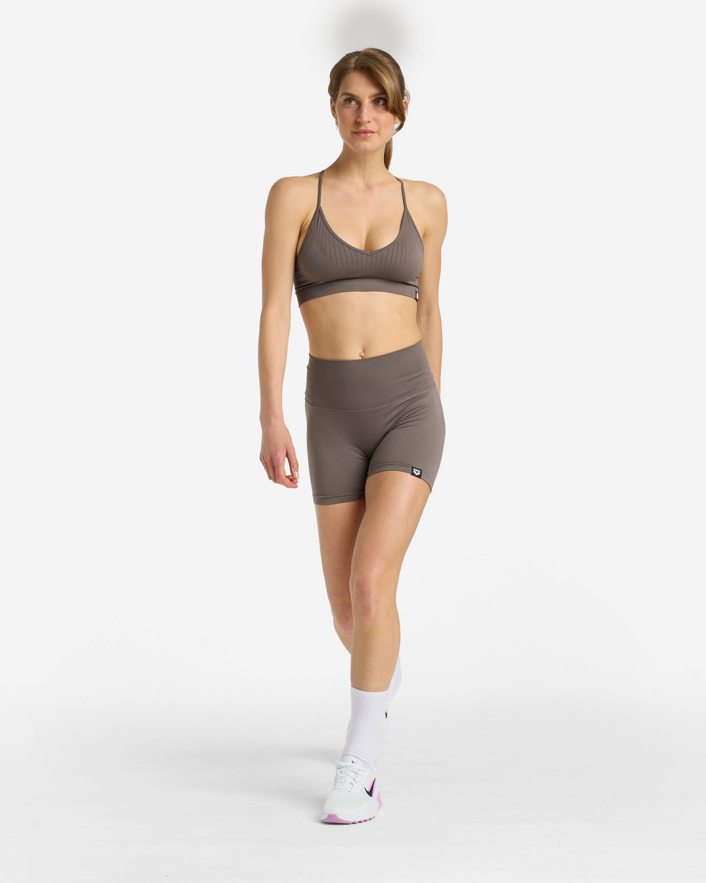 Bra training ARENA WELLNESS W - Marrone - 2 | Cisalfa Sport