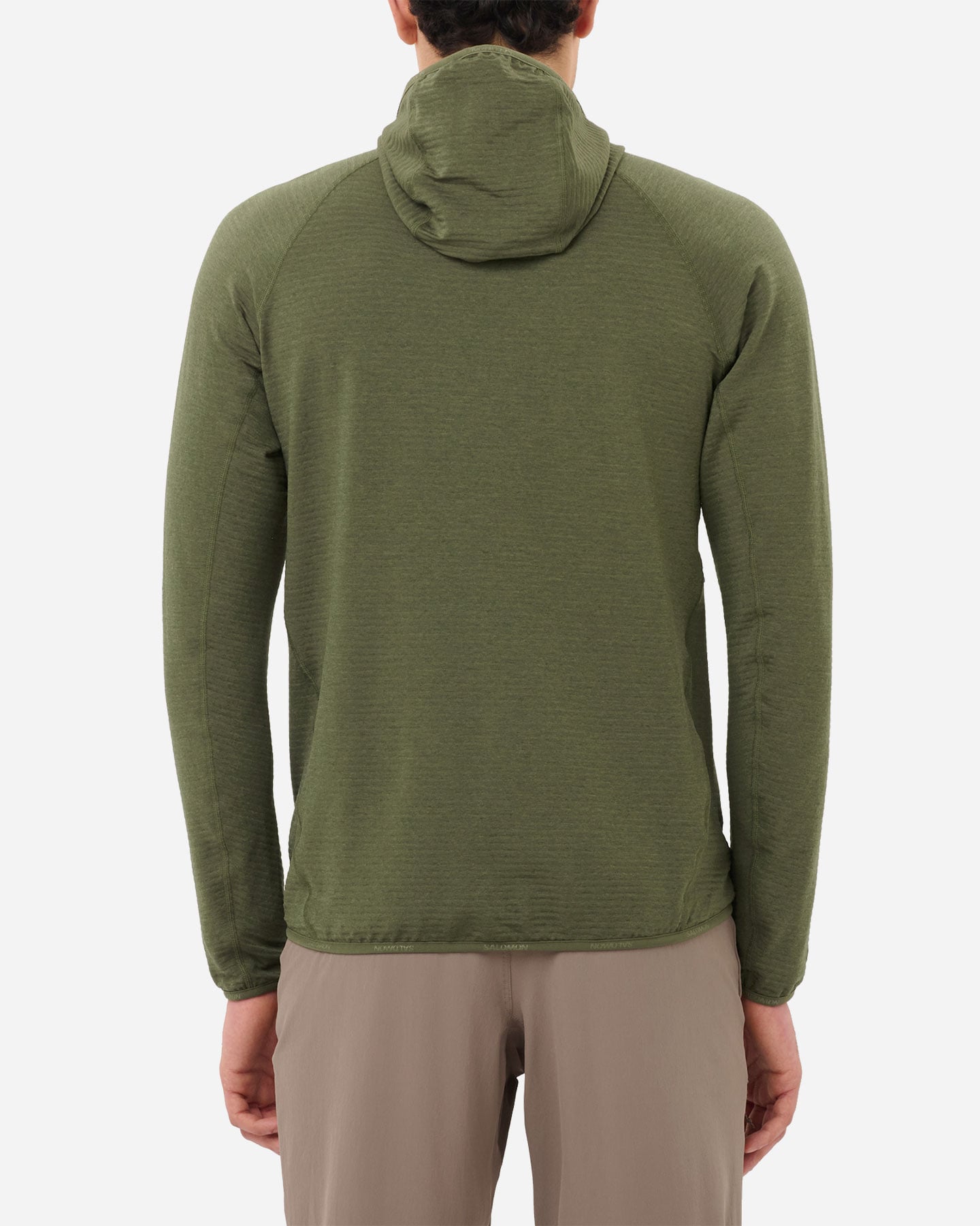 Pile SALOMON ESSENTIAL LIGHTWARM M - Verde - 2 | Cisalfa Sport