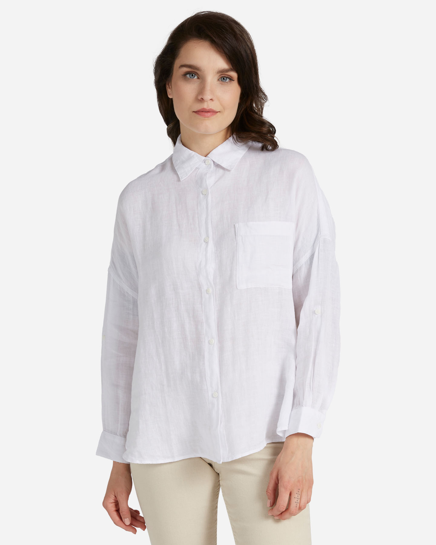 Camicia DACK'S URBAN W - Bianco - 4 | Cisalfa Sport