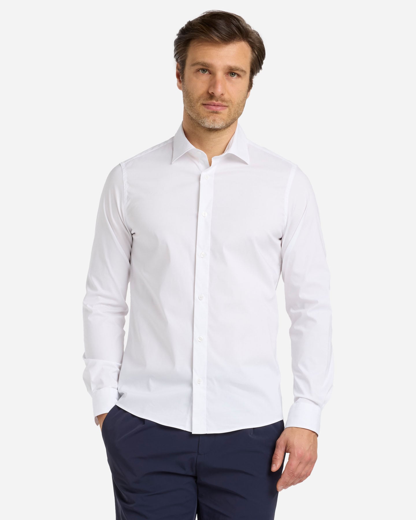 Camicia BEST COMPANY STRETCH M - Bianco - 1 | Cisalfa Sport