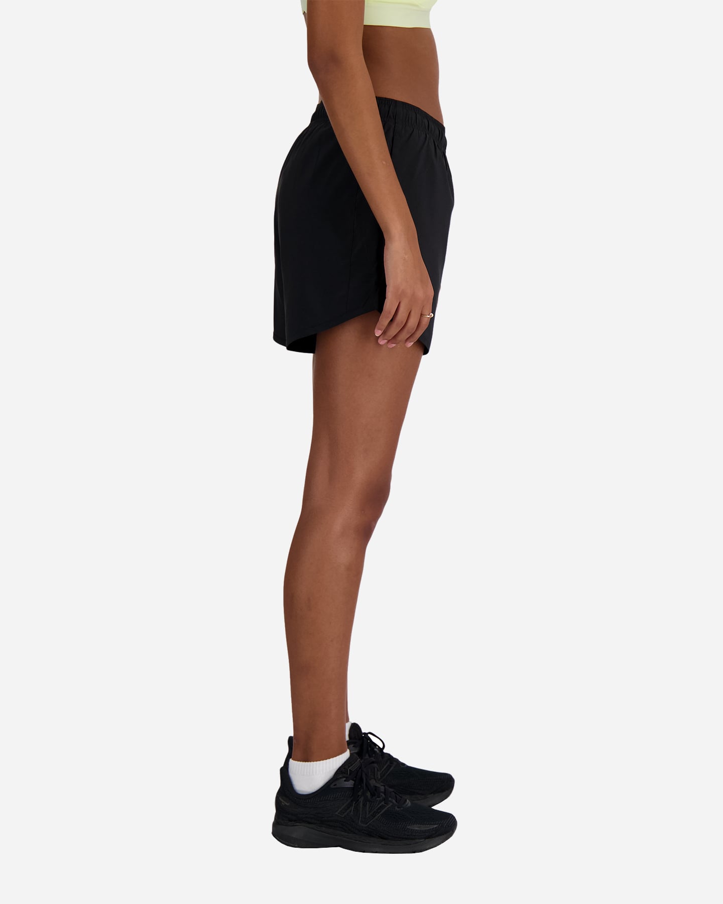 Short running NEW BALANCE SPORT ESSENTIALS 5" W - Nero - 1 | Cisalfa Sport