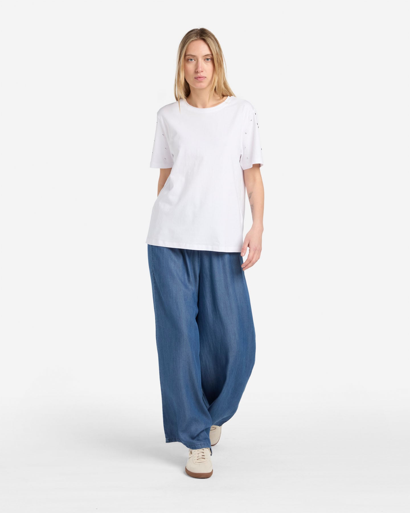 T-shirt DACK'S ESSENTIAL W - Bianco - 2 | Cisalfa Sport