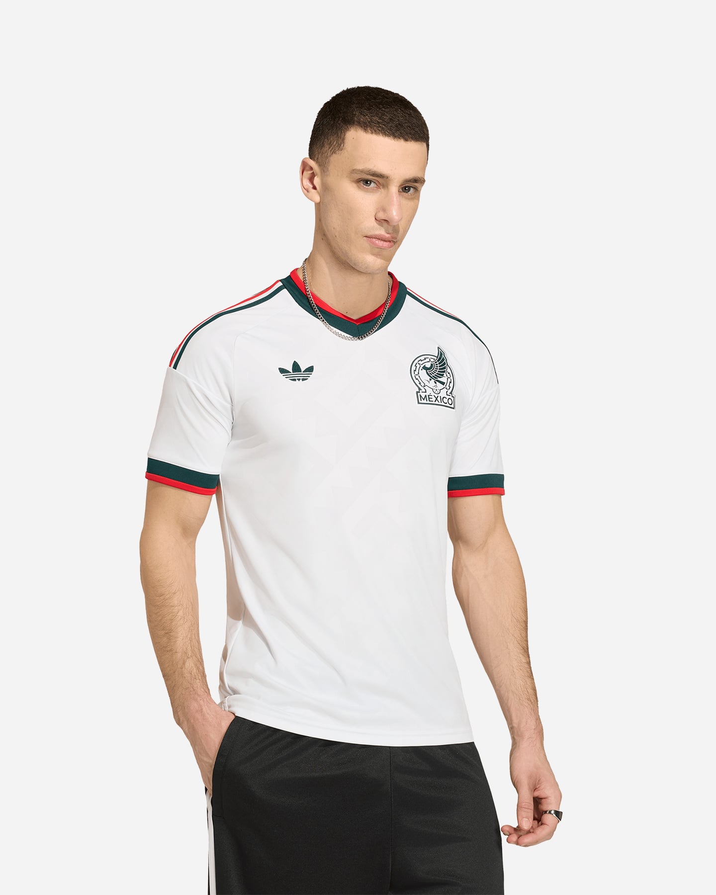 Maglia calcio ufficiale ADIDAS MESSICO 26 AWAY M - Bianco - 3 | Cisalfa Sport