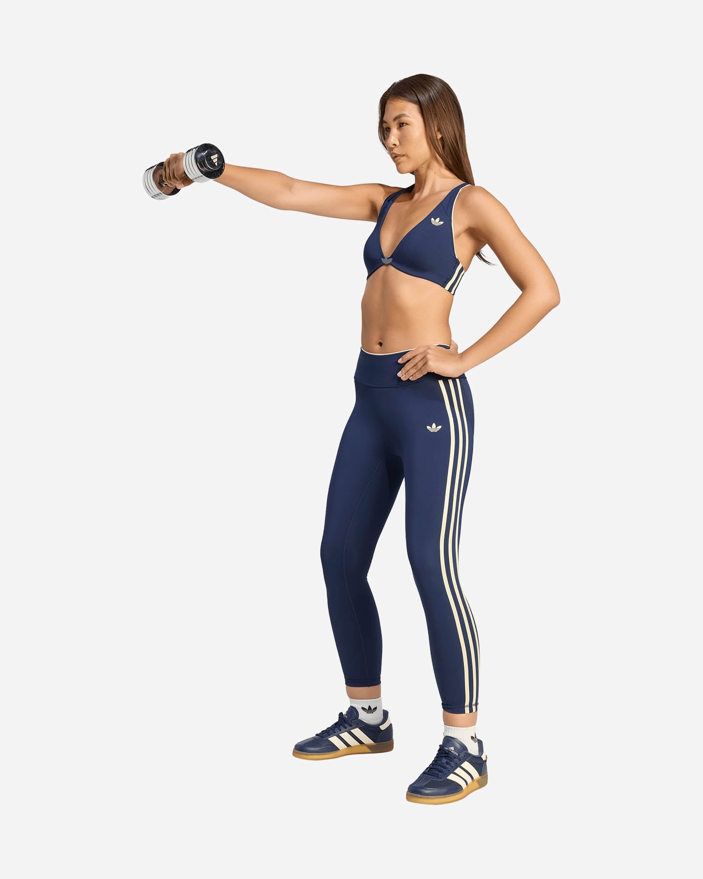 Bra training ADIDAS ORIGINALS W - Blu - 2 | Cisalfa Sport