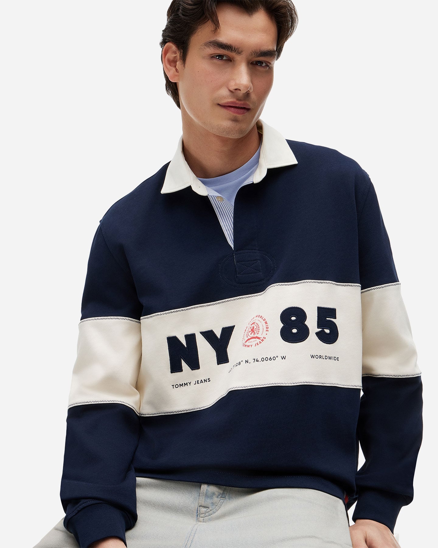 Polo TOMMY HILFIGER PANEL M - Bianco - 4 | Cisalfa Sport