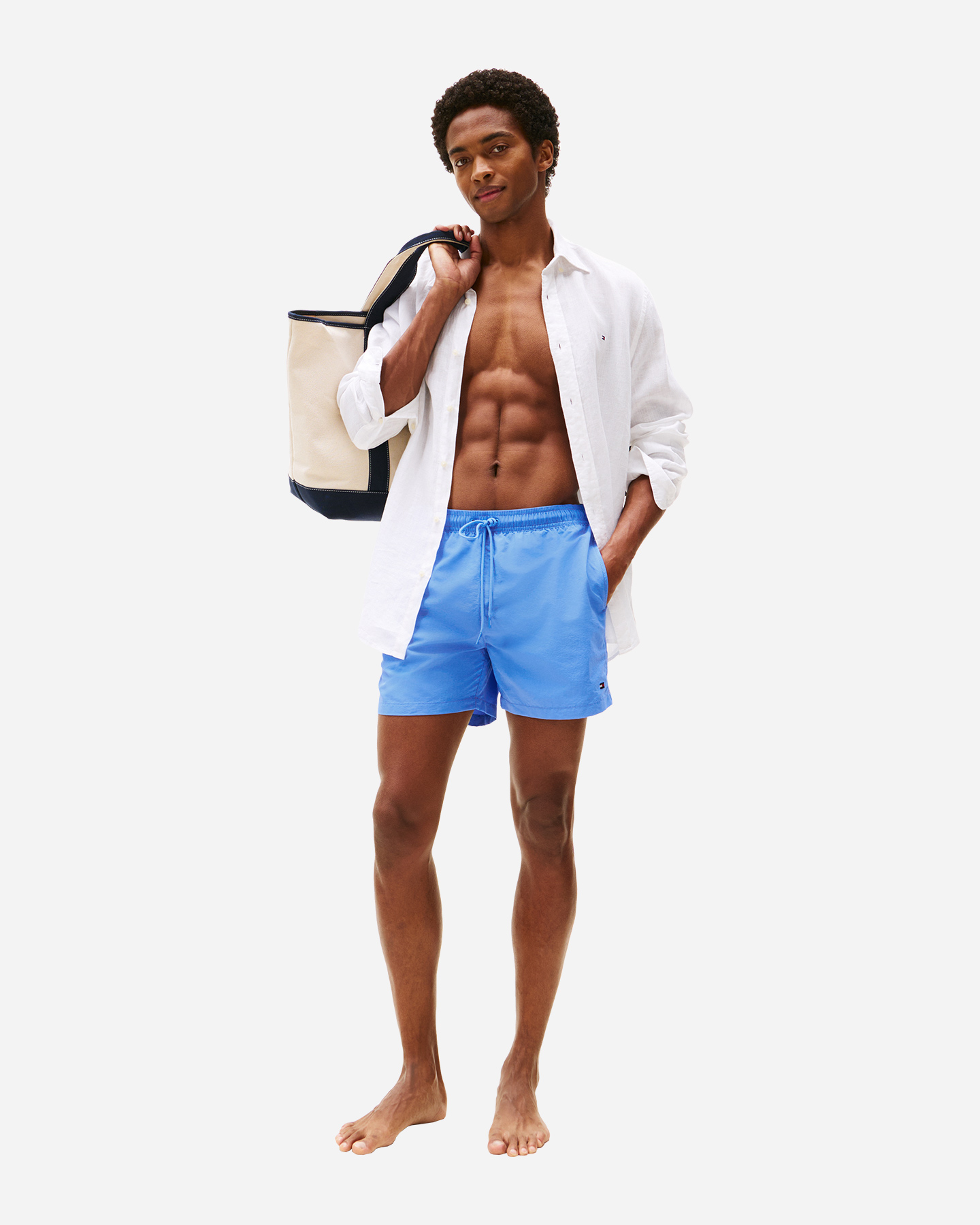 Boxer mare TOMMY HILFIGER SMALL LOGO M - Azzurro - 1 | Cisalfa Sport