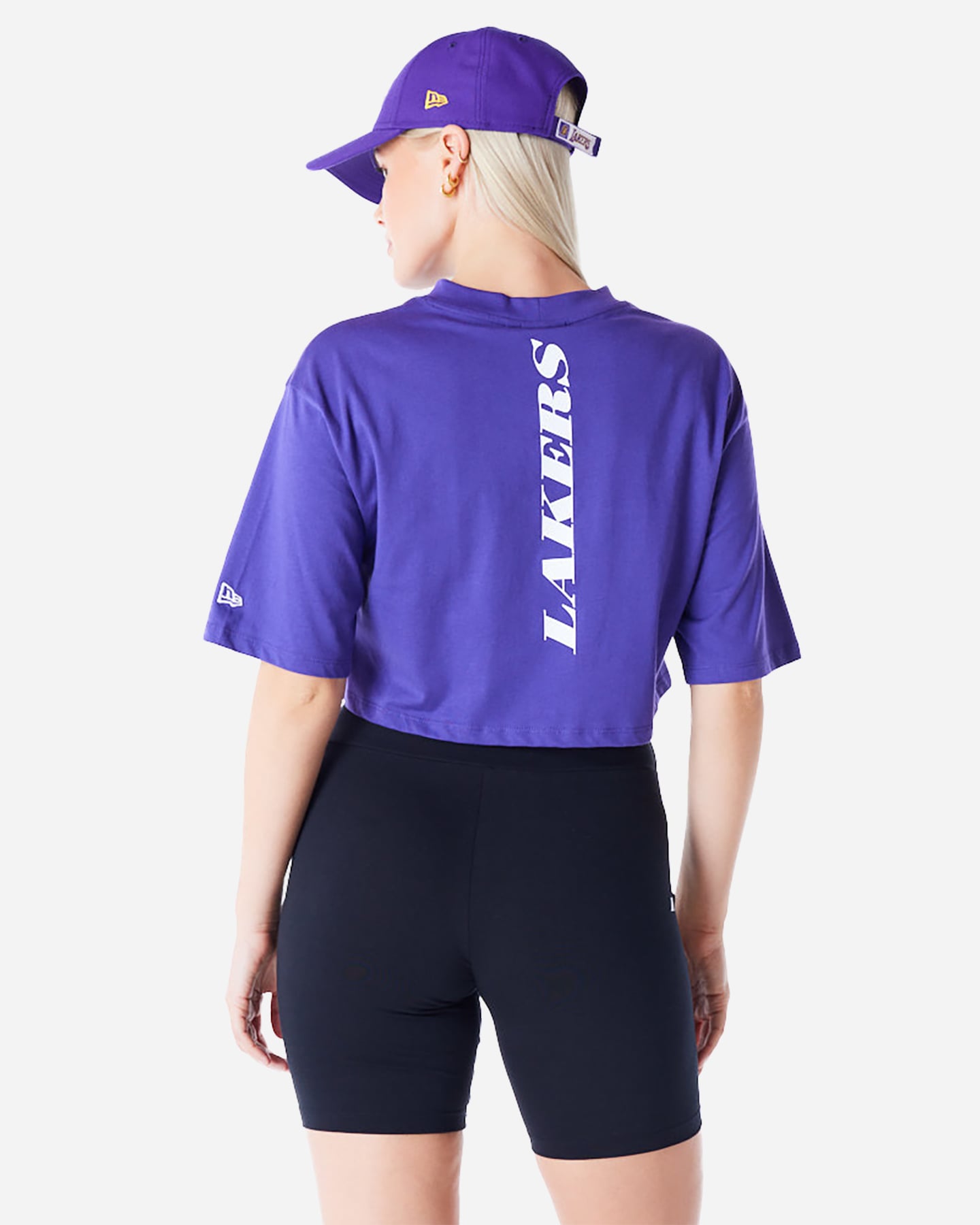 T-shirt NEW ERA CROP LAKERS W - Viola - 1 | Cisalfa Sport