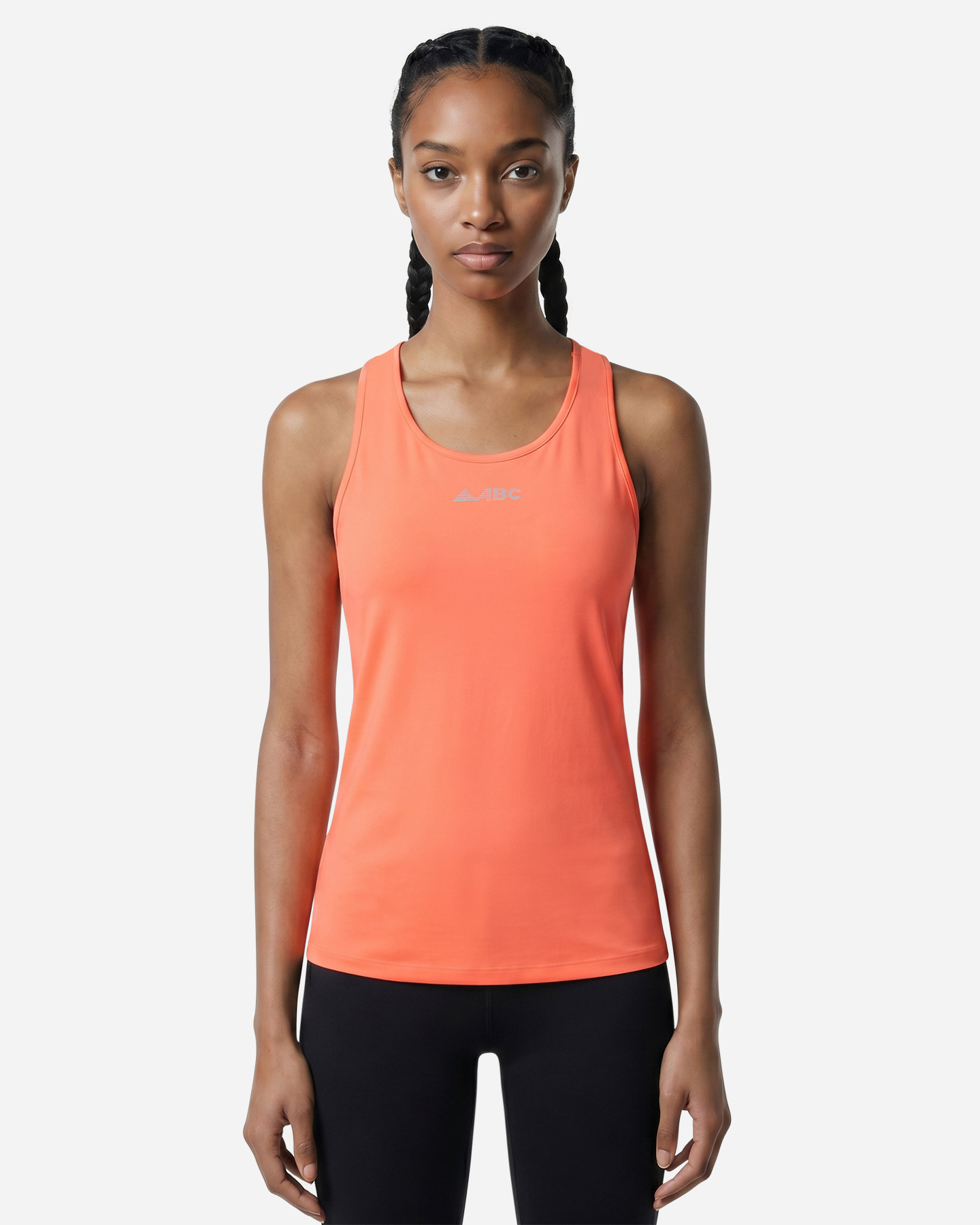 Canotta running ABC ESSENTIAL W - Rosa - 2 | Cisalfa Sport